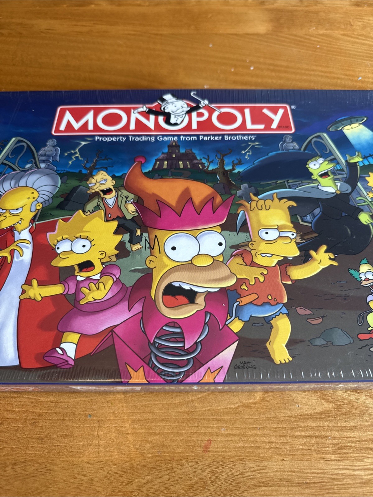 EXCELLENT CONDITION SIMPSONS Treehouse of Horror MONOPOLY Sealed New Hasbro 2005