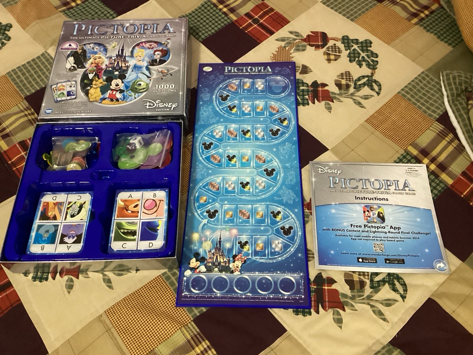 PICTOPIA Disney EDITION the Ultimate Picture-Trivia Family Game!