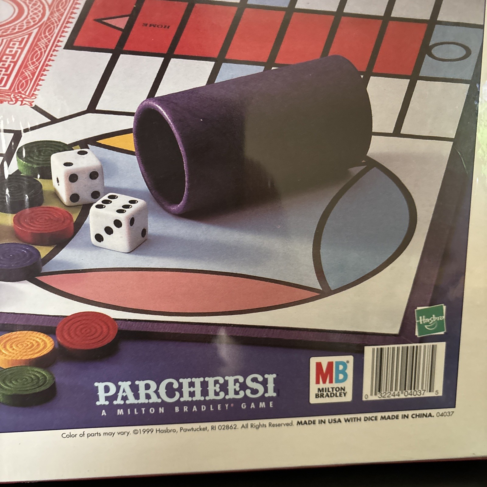 Vintage Parcheesi Milton Bradley / A Royal Game Of India Edition / 1999 / Sealed