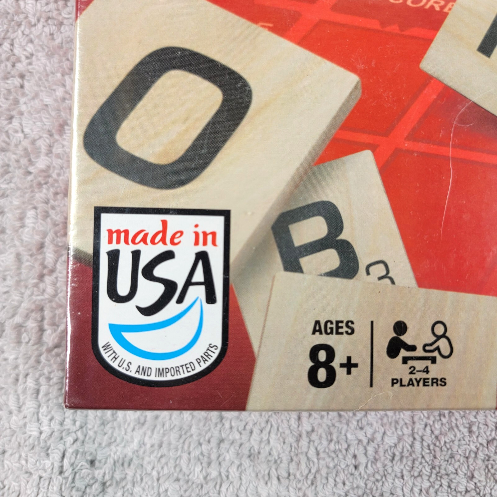 Scrabble Crossword Board Game Hasbro New 2013 Crossword Game *Sealed*