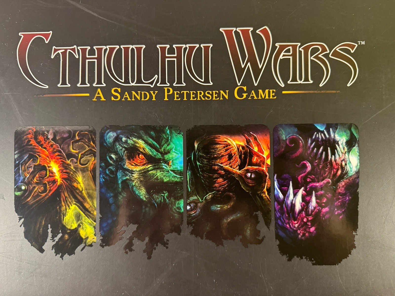 Cthulhu Wars A SANDY PETERSEN Game Kickstarter First Edition 2014 Green Games