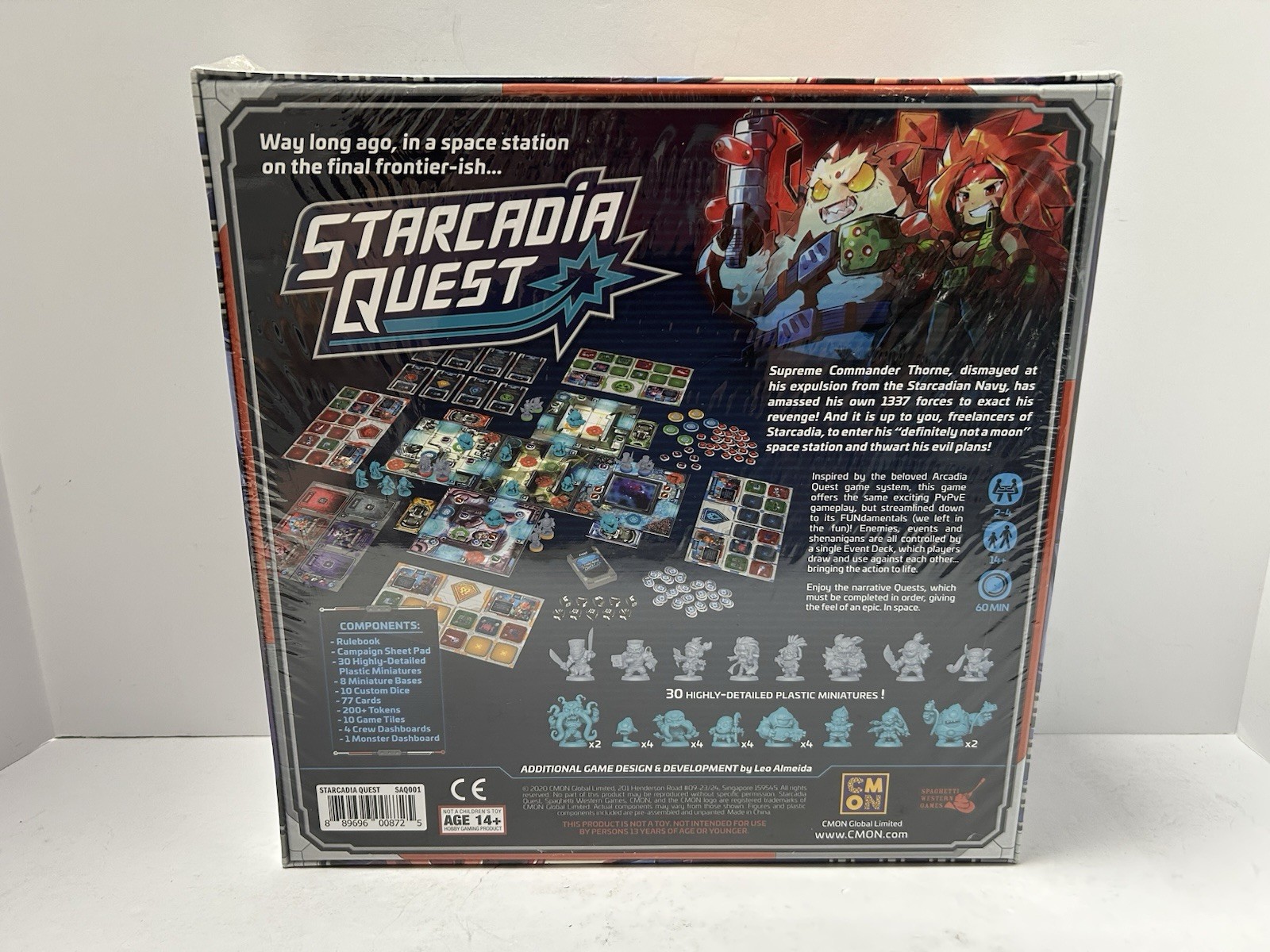 CMON Starcadia Quest Core Adventure Game Board Game Sealed