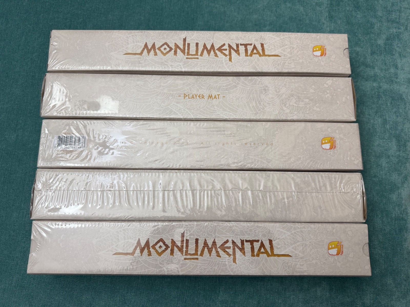 Monumental Board Game Warlord Gameplay Bundle – Extras, Player Mats, Duel