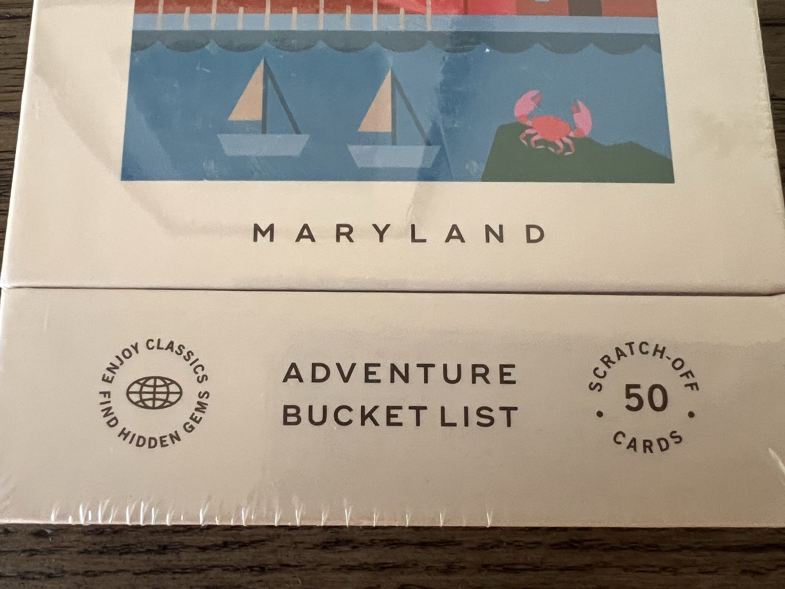 RIO MARYLAND Adventure Bucket List Hidden Gem 50 Scratch-Off Cards – NEW SEALED