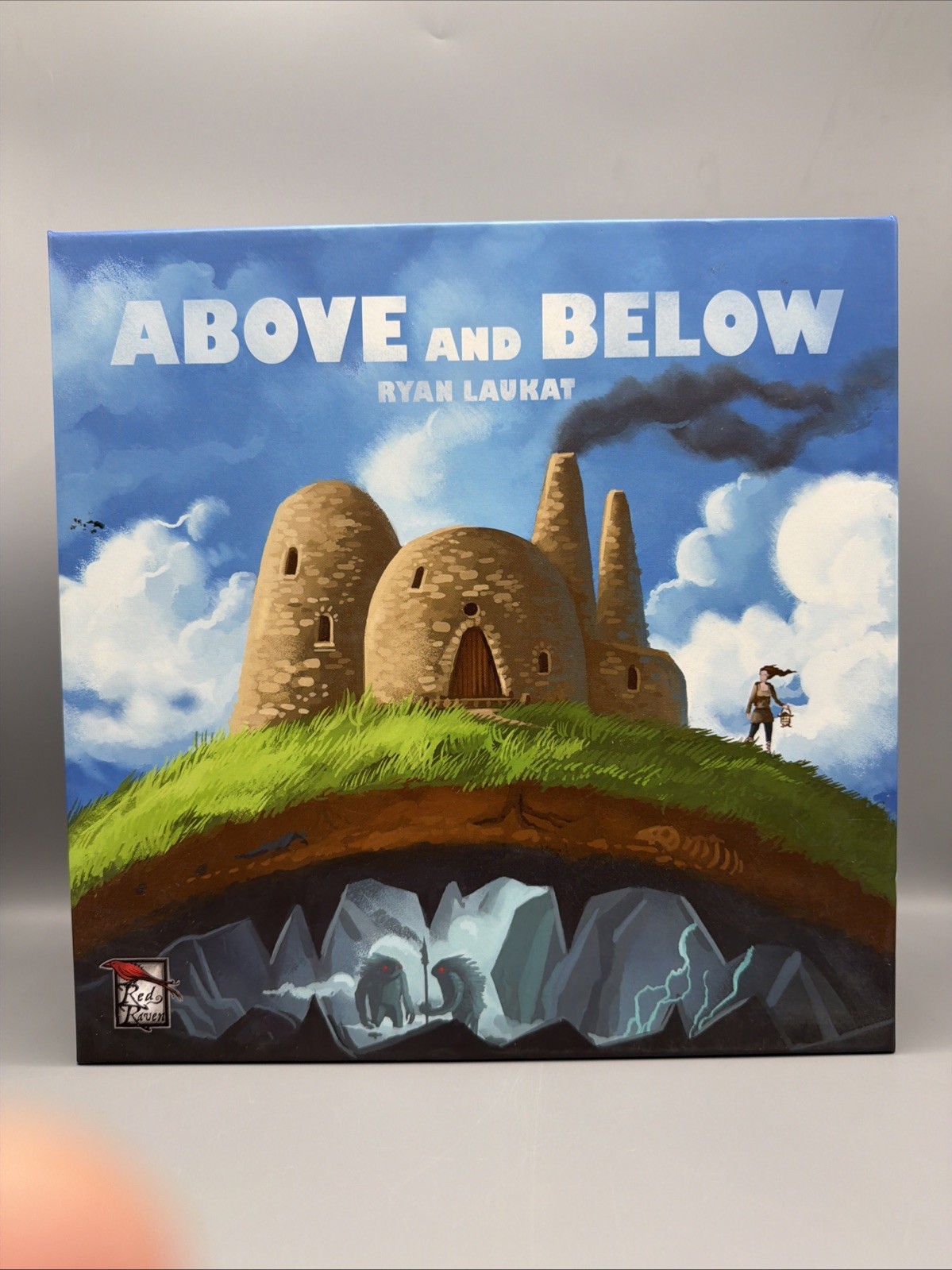 Above and Below – Red Raven Games – Ryan Laukat – Preowned