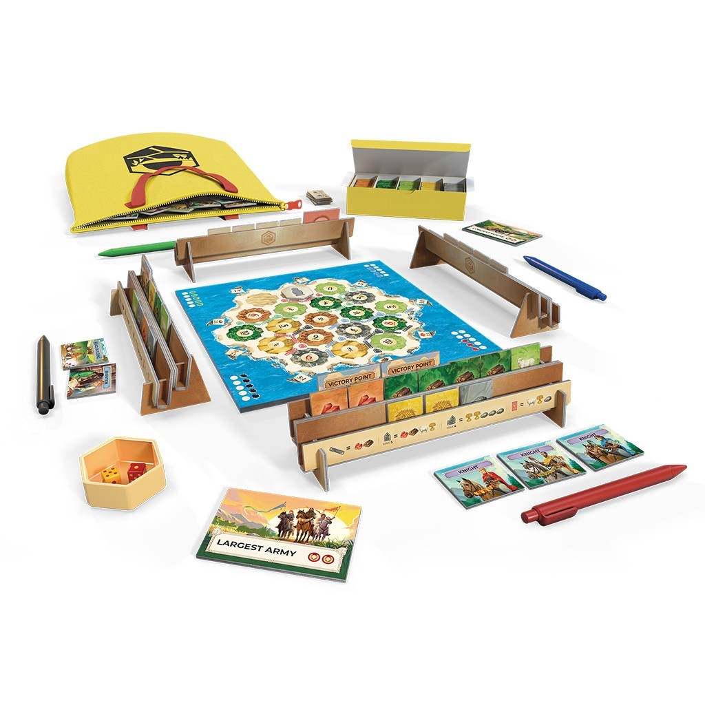 Catan Zip! Board Game – Travel Edition