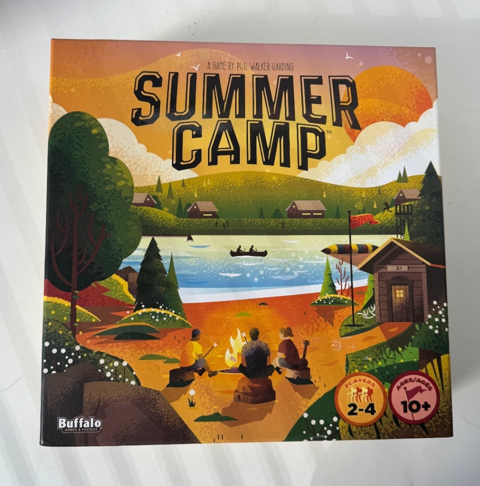 Summer Camp Board Game by Buffalo Games 2-4 Players Ages 10+