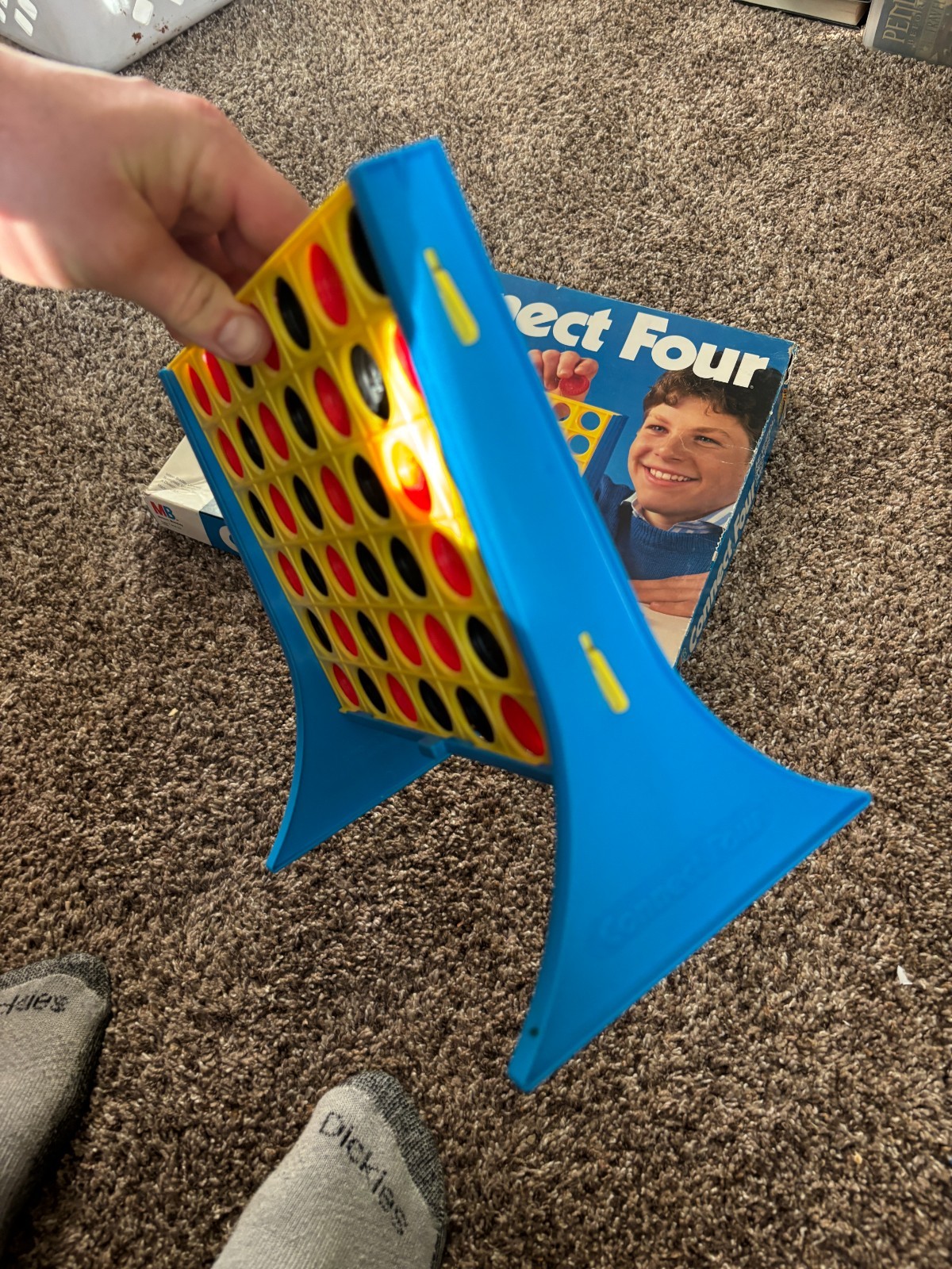 1986 Vintage CONNECT FOUR Game Milton Bradley 99% Complete – Only Missing Manual