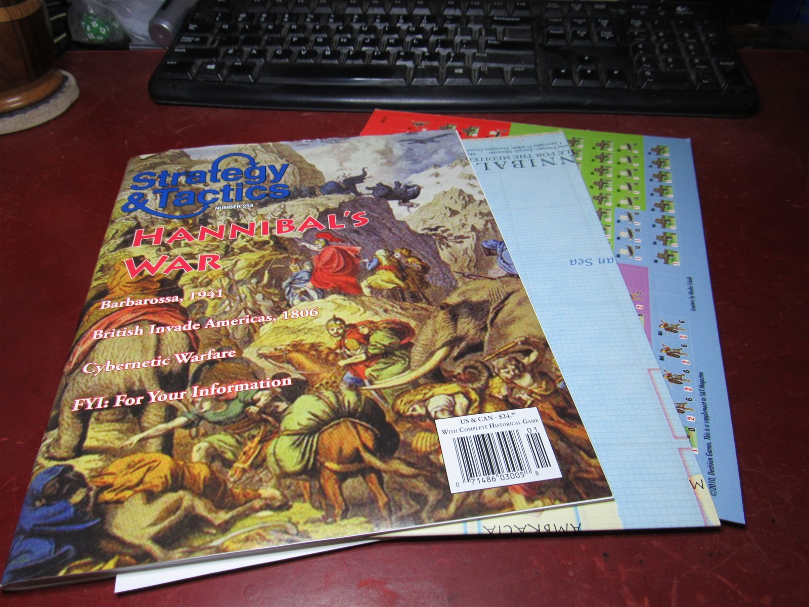 SPI: Strategy & Tactics: S&T 254: Hannibal’s War: Unpunched