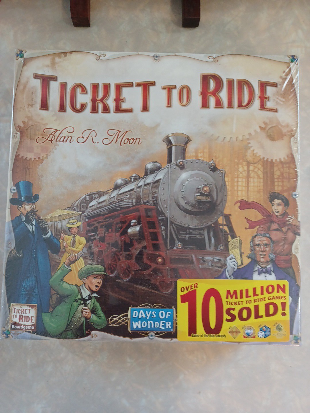 Ticket To Ride by Alan R. Moon Days of Wonder Board Game 2021 SEALED