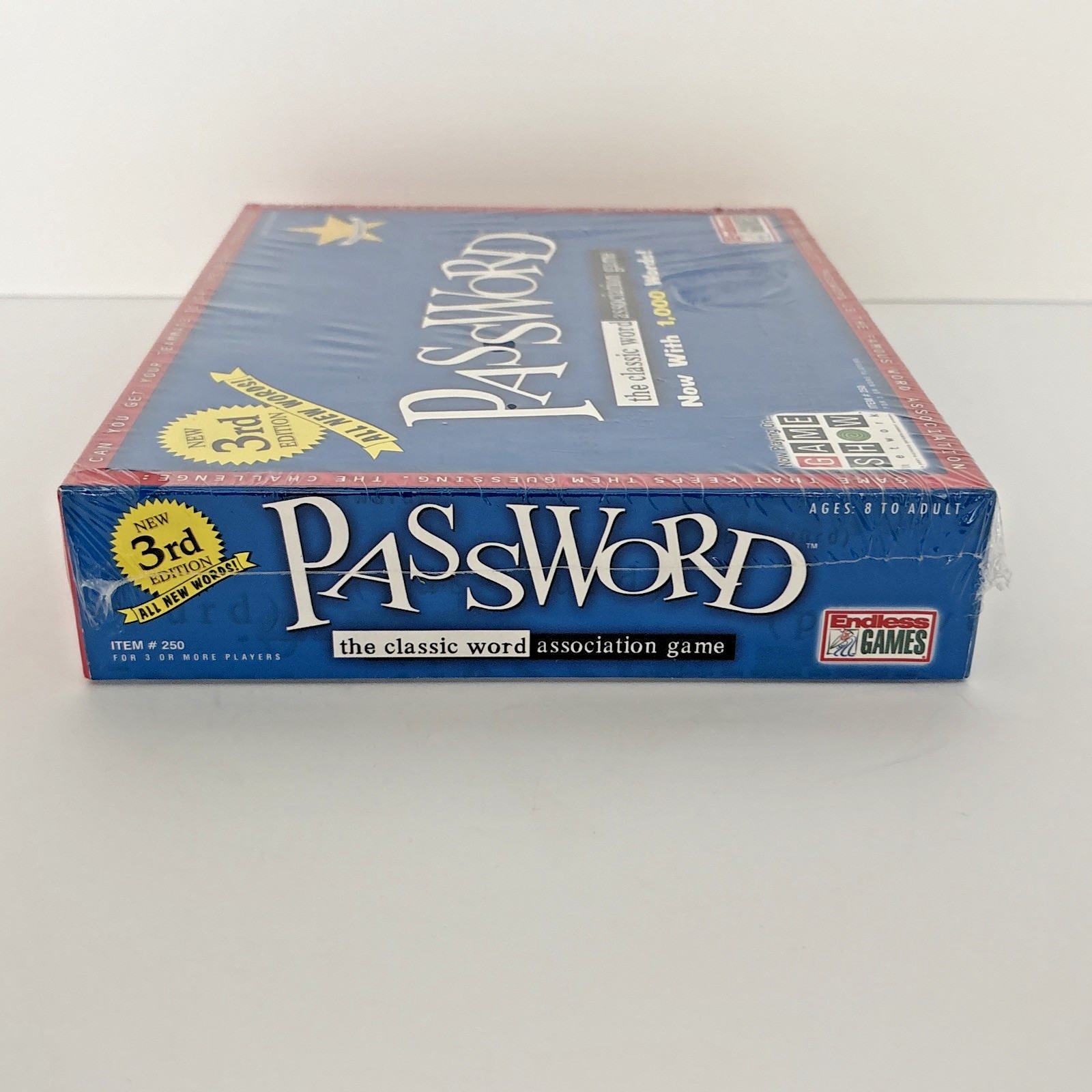 Password 3rd Edition – The Classic Word Association Game! 2001 Brand New Sealed