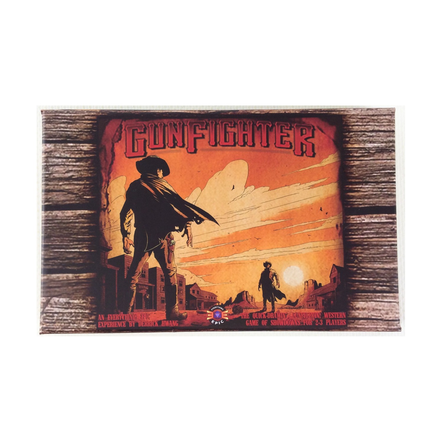Everything Epic Board Game Gunfighter Box EX/NM