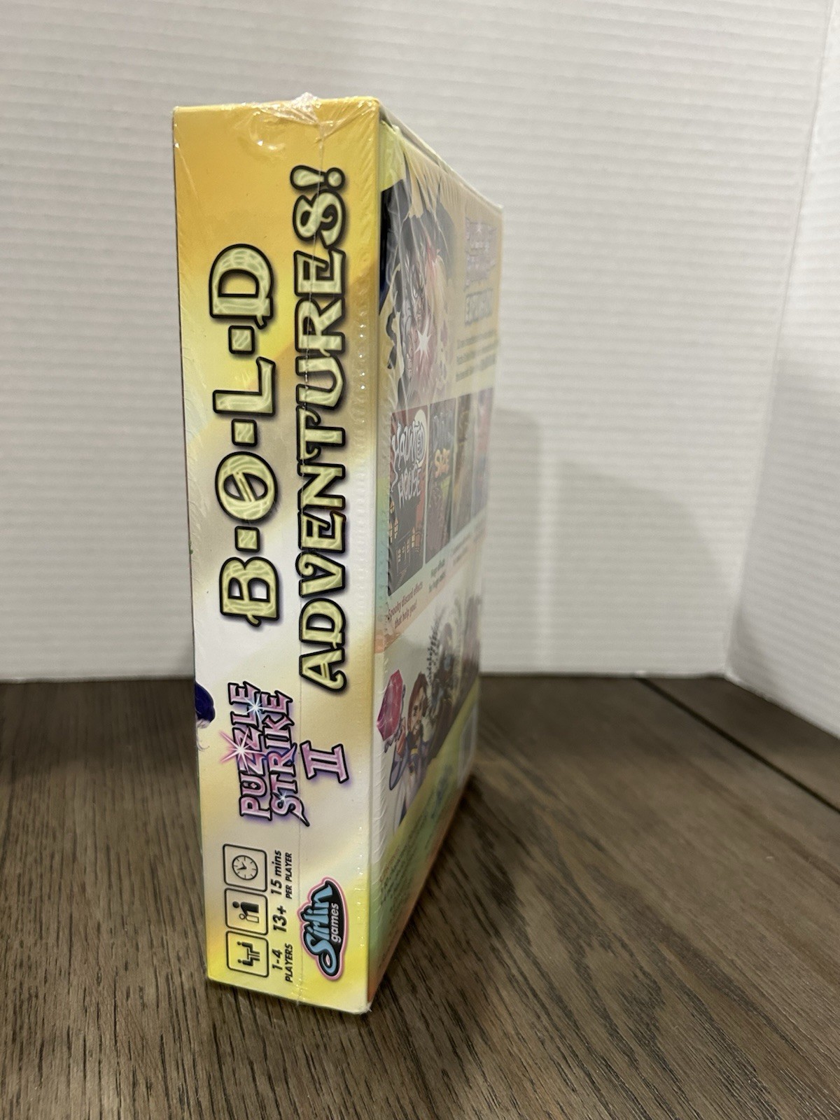 Puzzle Strike 2-Kickstarter Edition + Bold Adventures Expansion board game, New