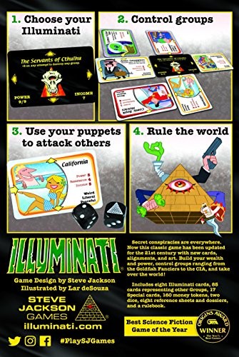 Steve Jackson Games Illuminati 2nd Edition