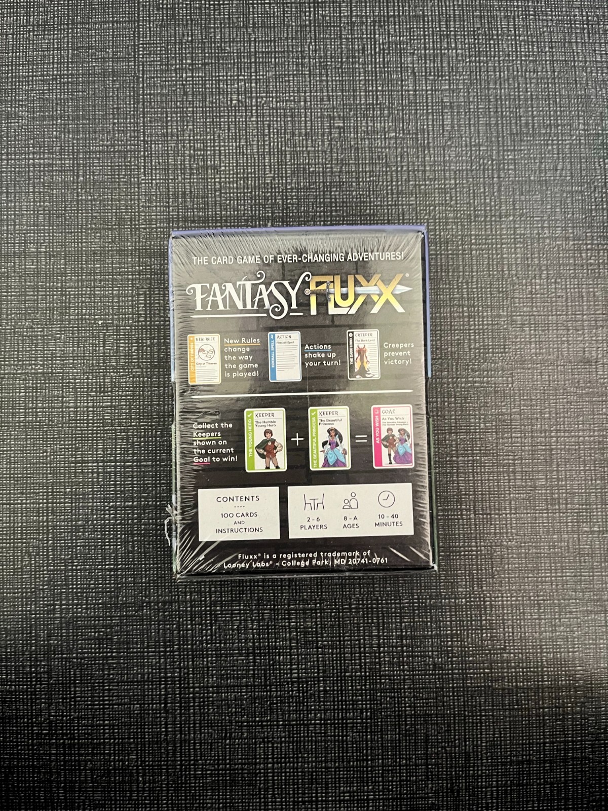 Fantasy Fluxx: Quest Themed Ever Changing Rules Card Game for 2-6 Players