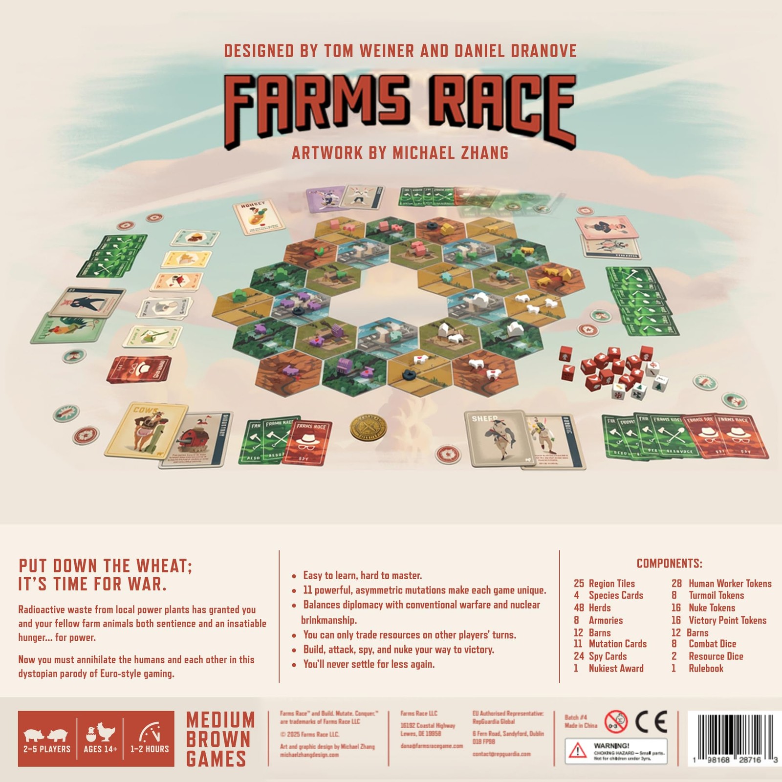 Deluxe Edition – Premium Strategy Board Game for Adults & Family, 2–5 Players…