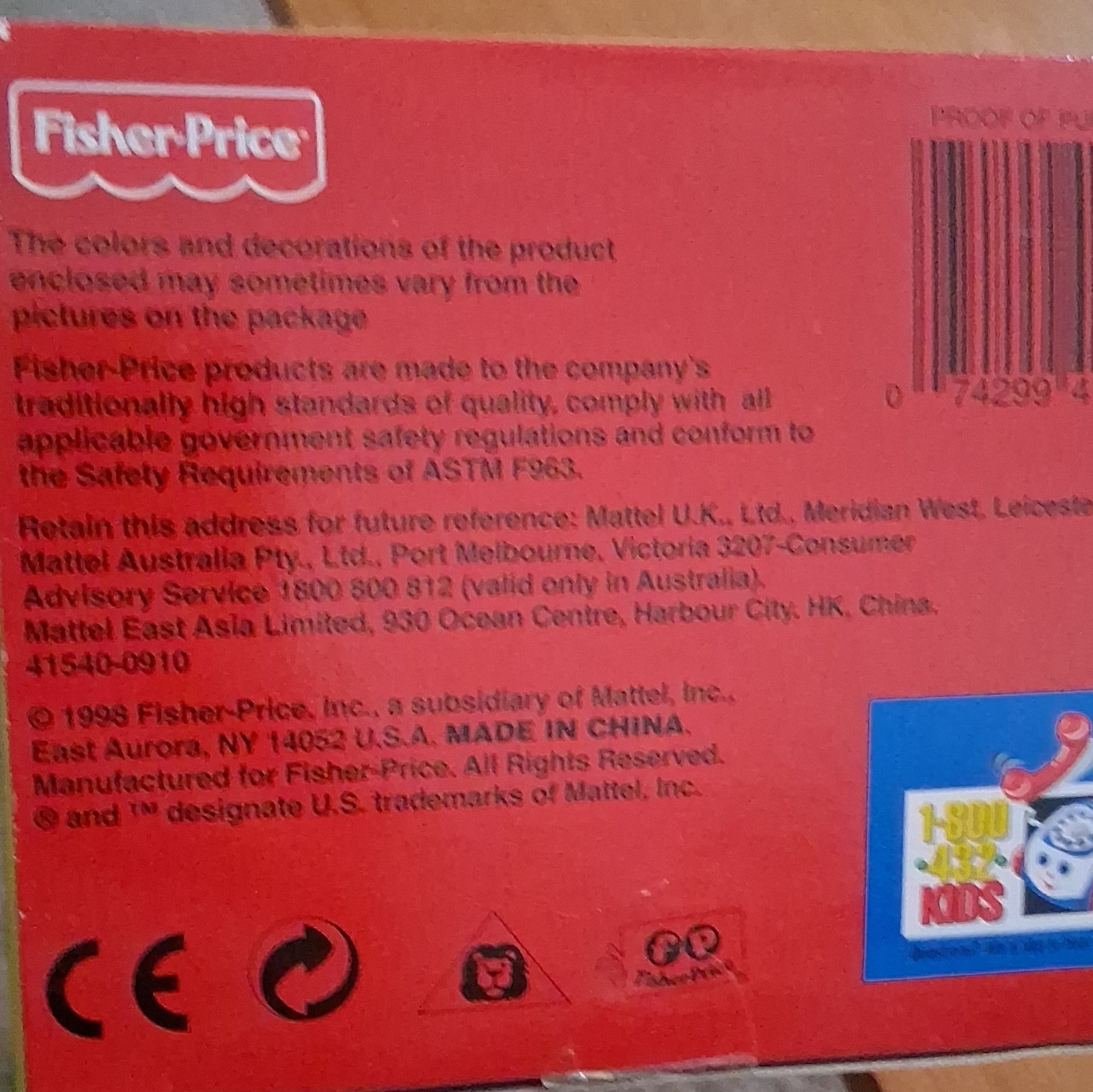 Fisher-Price Roll Over Rover Color-Matching Vintage Game 2+ Players Age 3-7