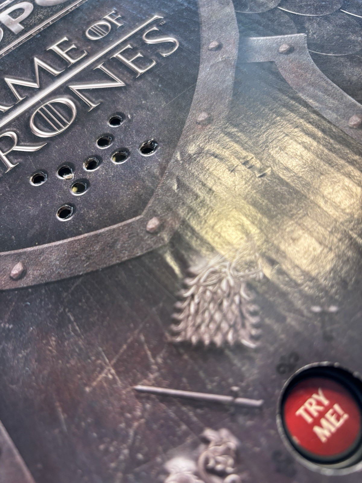 Monopoly Game Of Thrones Edition Board Game 2018 w/ Sound – Mostly Complete