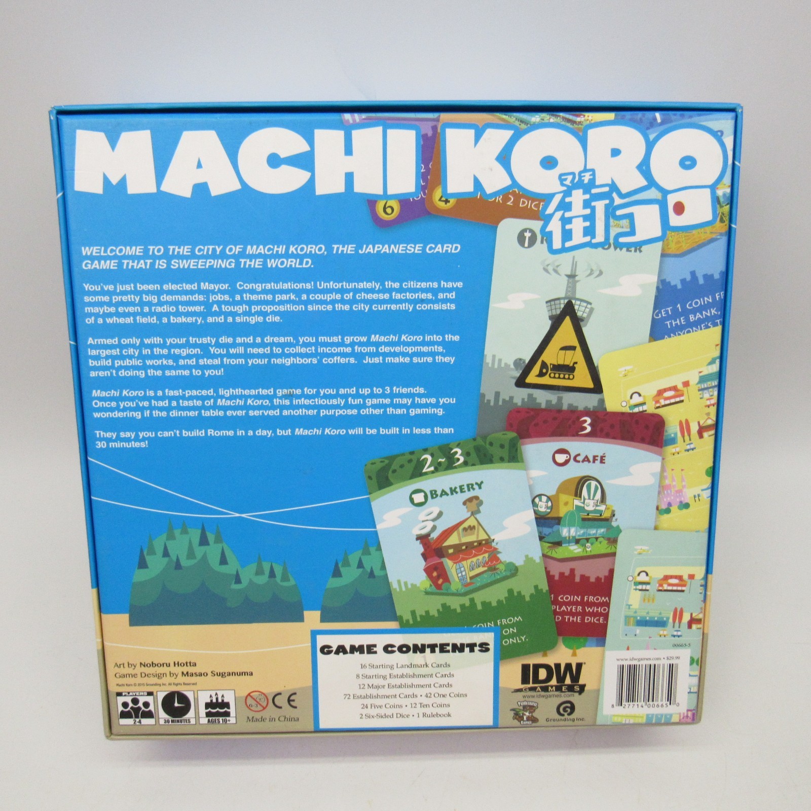Machi Koro: The Card Game Pandasaurus Family Board Game – Complete