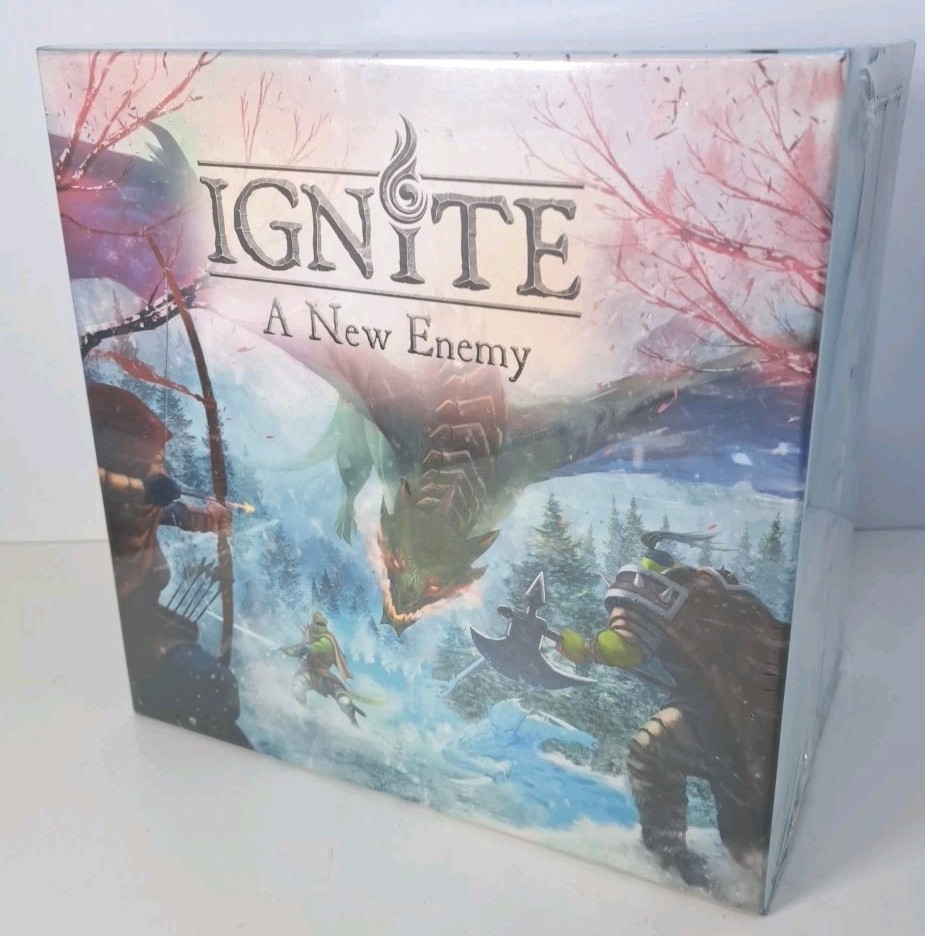 New and Sealed Ignite: A New Enemy Board Game Expansion 1-8 Players