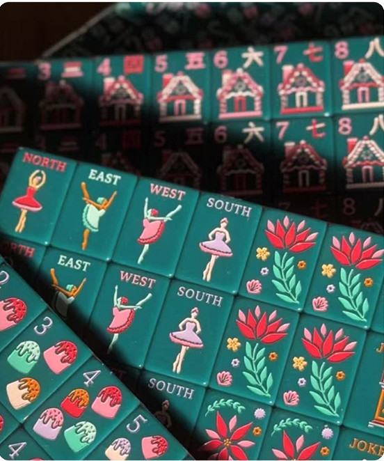 American Mahjong Tiles set ,160 tiles,The Nutcracker