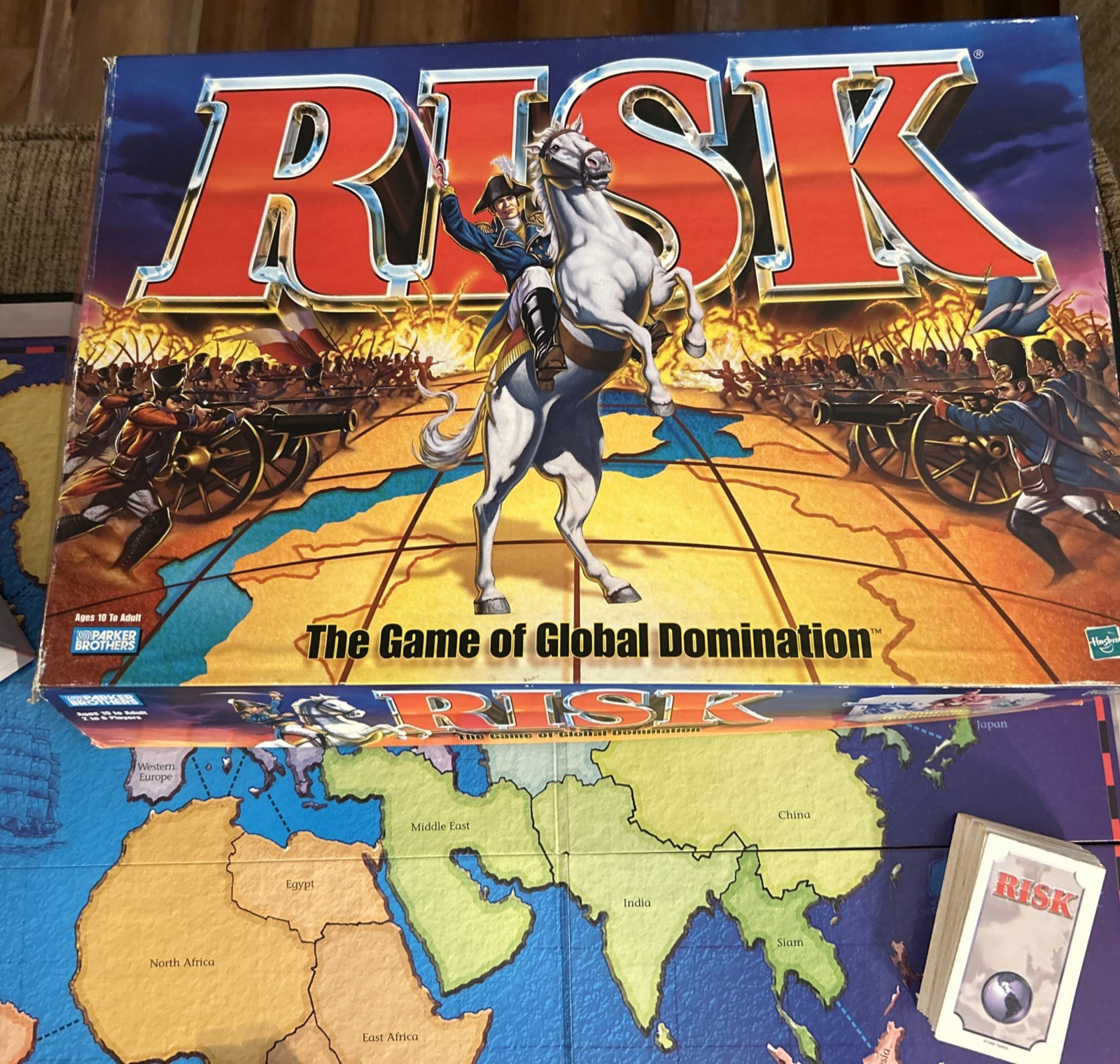 Risk The Game of Global Domination 1998 Parker Brothers Hasbro 100% Complete