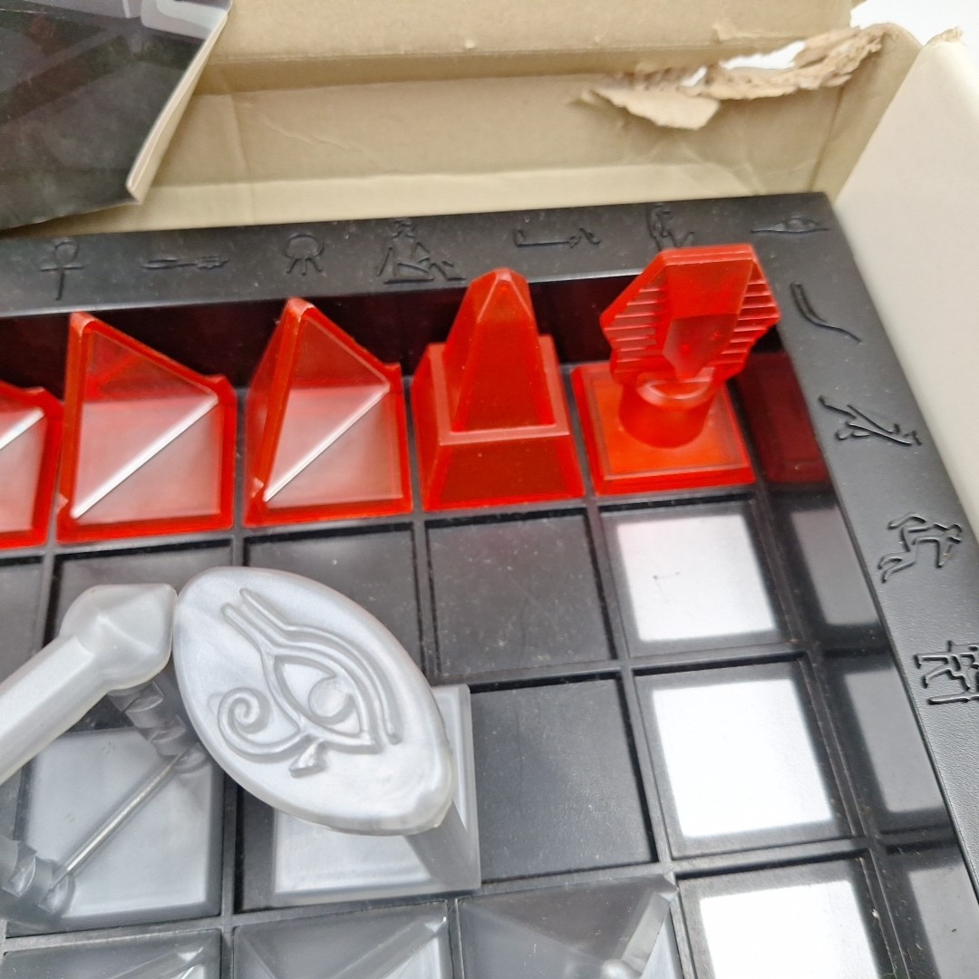 KHET The Laser Strategy Board Game w/ 3D Tower of Kadesh Expansion Mensa Winner