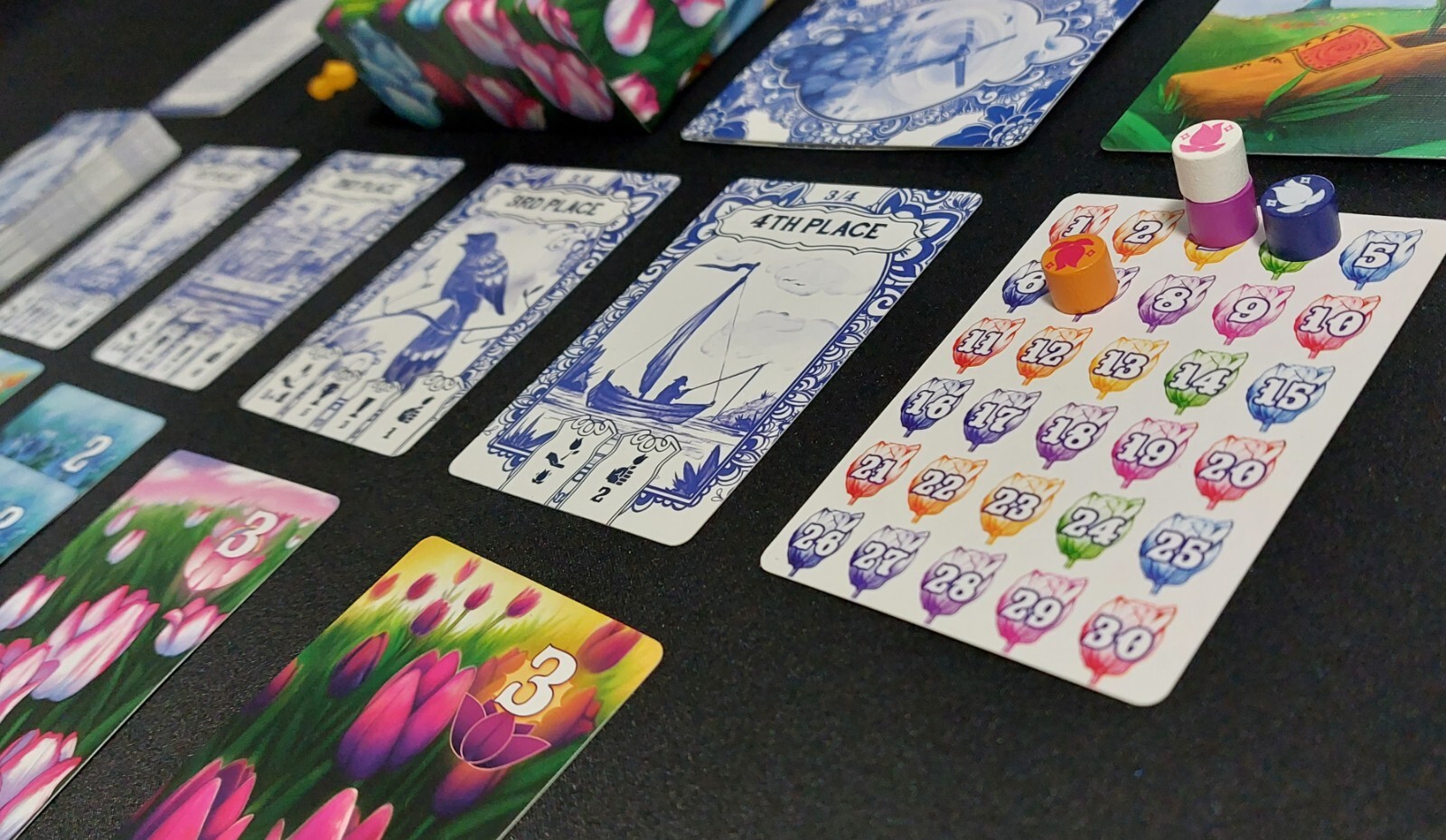Gift Of Tulips Card Game Weird Giraffe Games GIR-09000 Family Quick Play