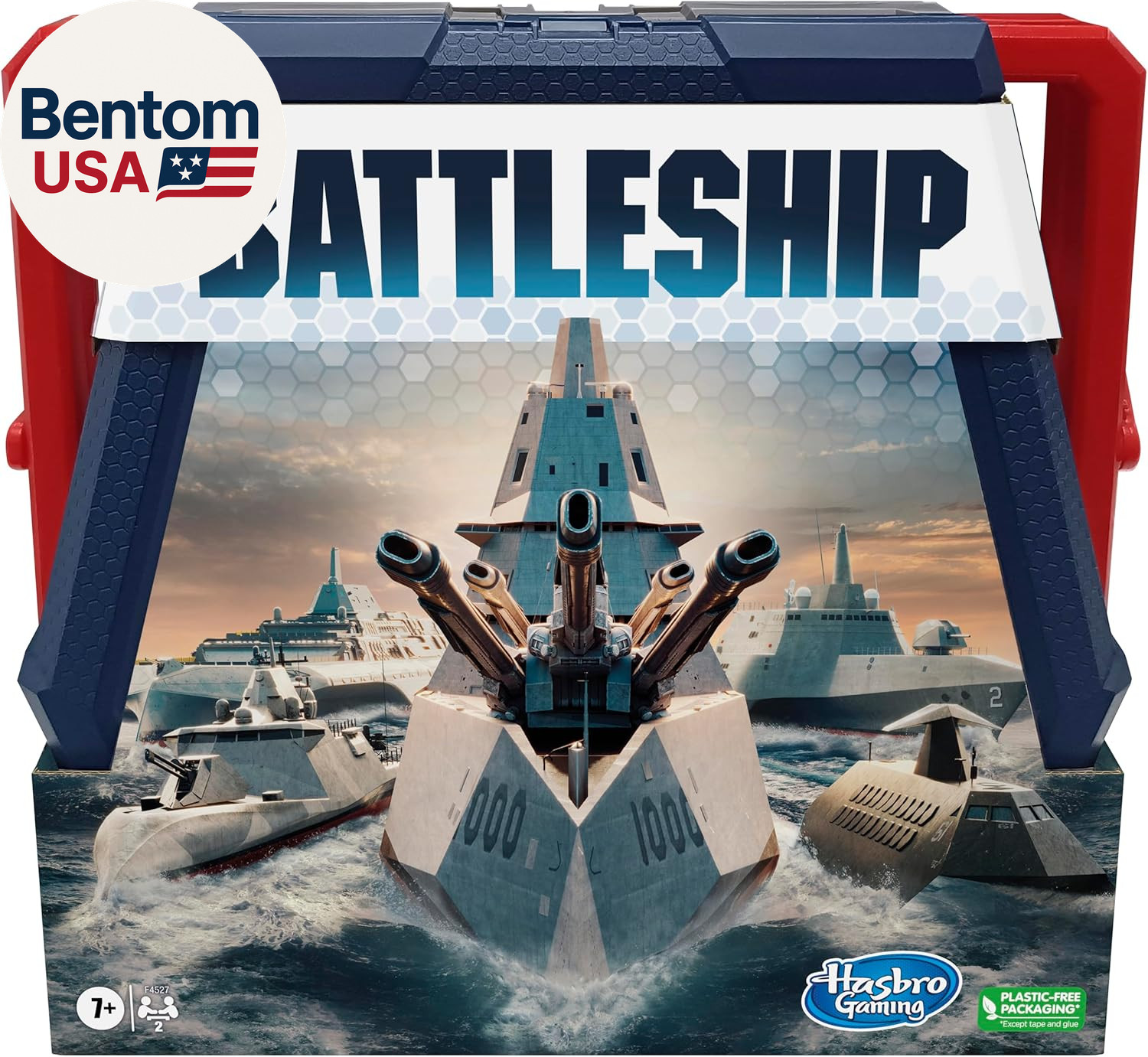 Battleship Classic Board Game, Strategy Game for Kids Ages 7 and Up, Fun for 2 P
