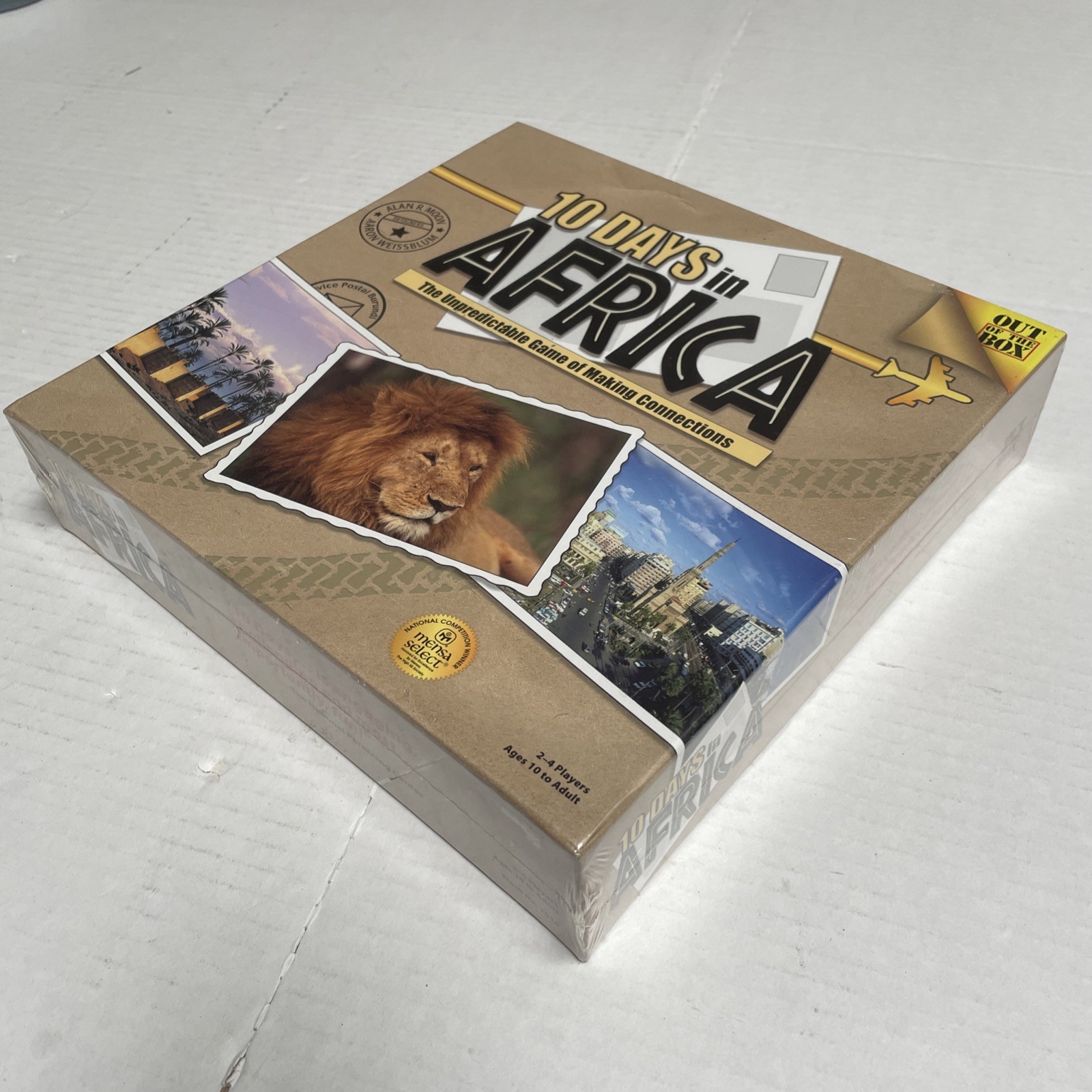 10 Days in Africa SEALED unpredictable game of making connections Out of the Box