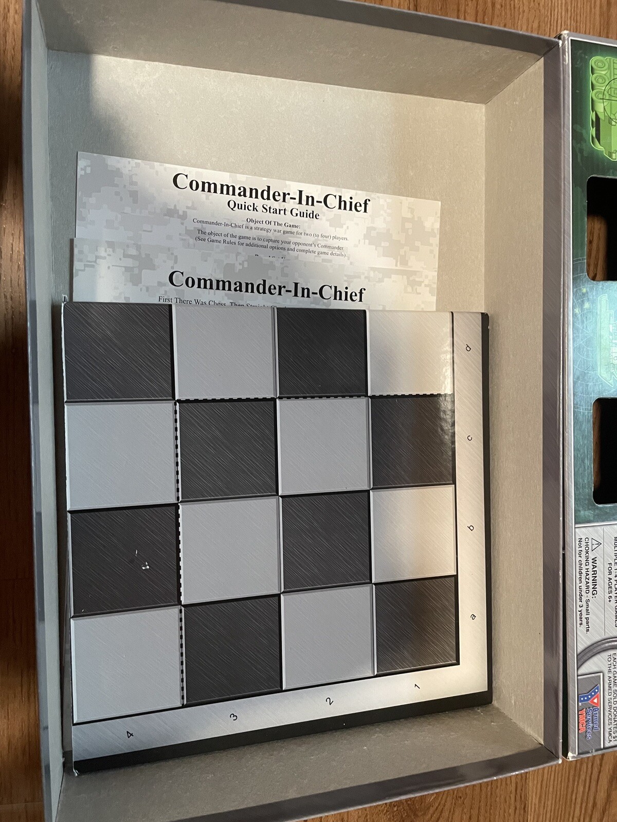 Commander-In-Chief: Strategy War Board Game with Chess and Checkers Complete++++