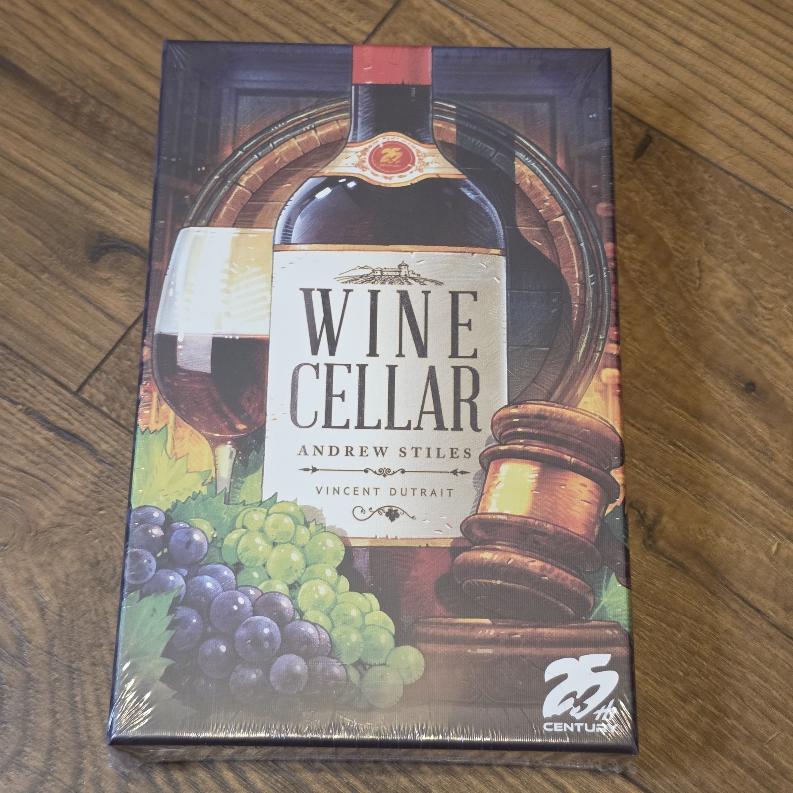 Wine Cellar Board Game 25th Century Games Andrew Stiles Vincent Dutrait NEW