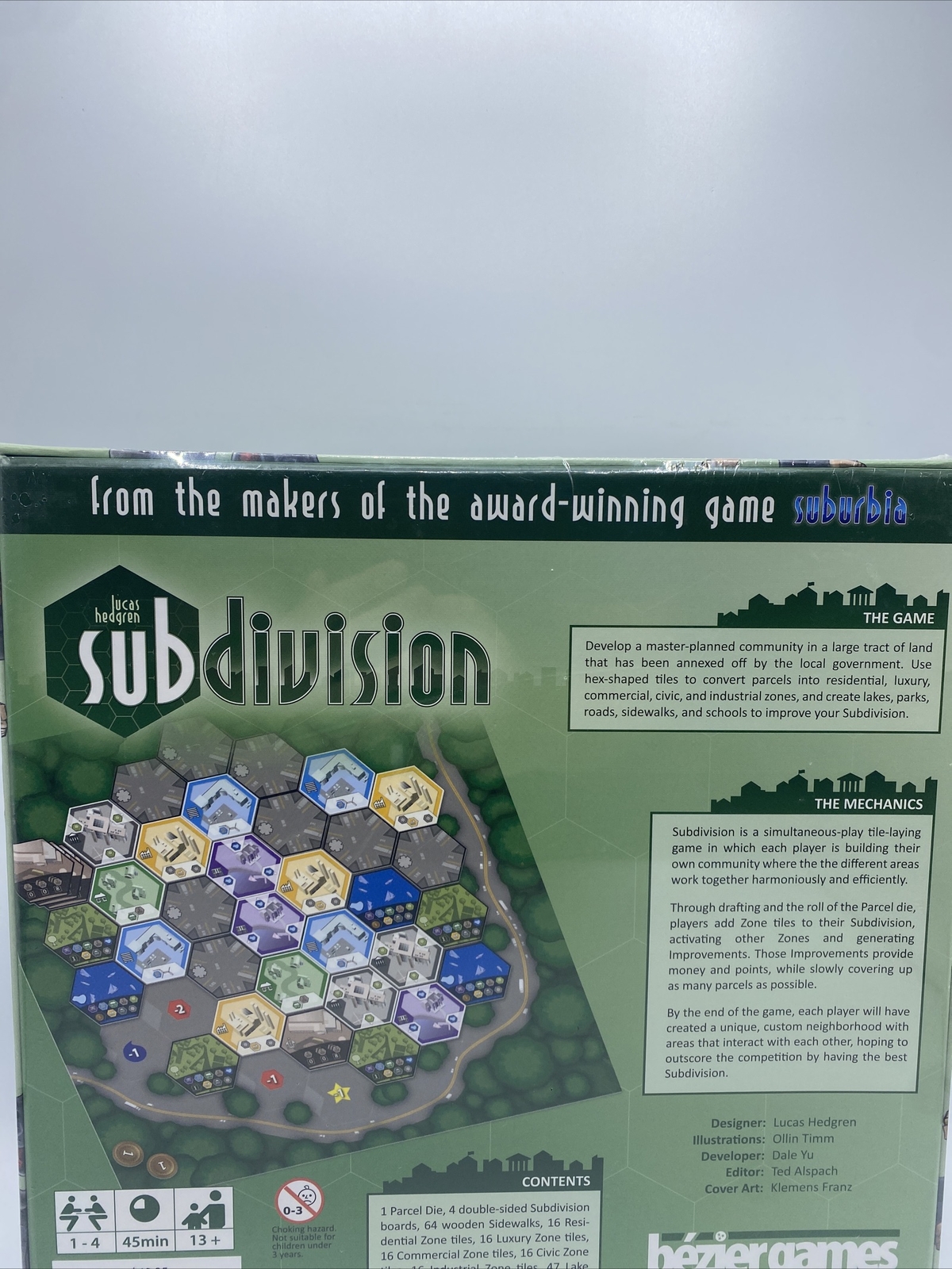 Subdivision The Board Game NEW Family Teen Fun Games Amazing!