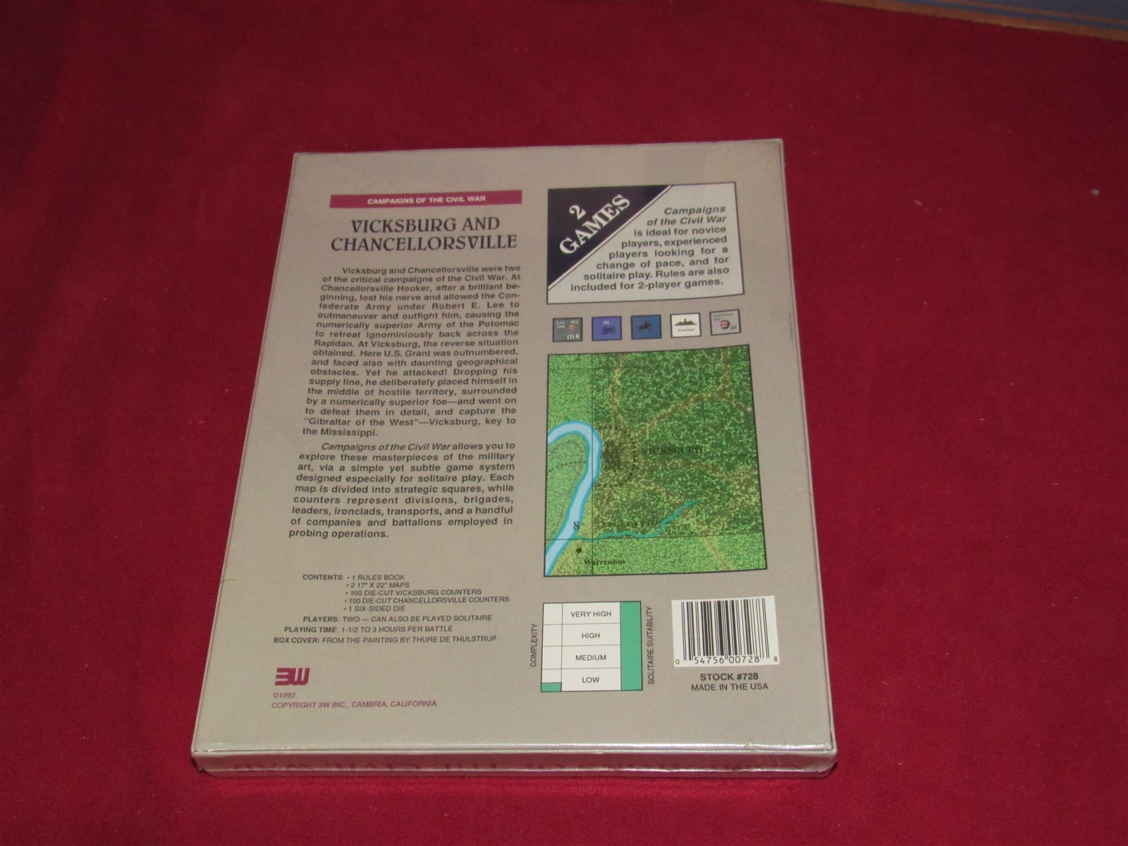 3W: Campaigns of the Civil War: Vicksburg and Chancellorsville: Sealed