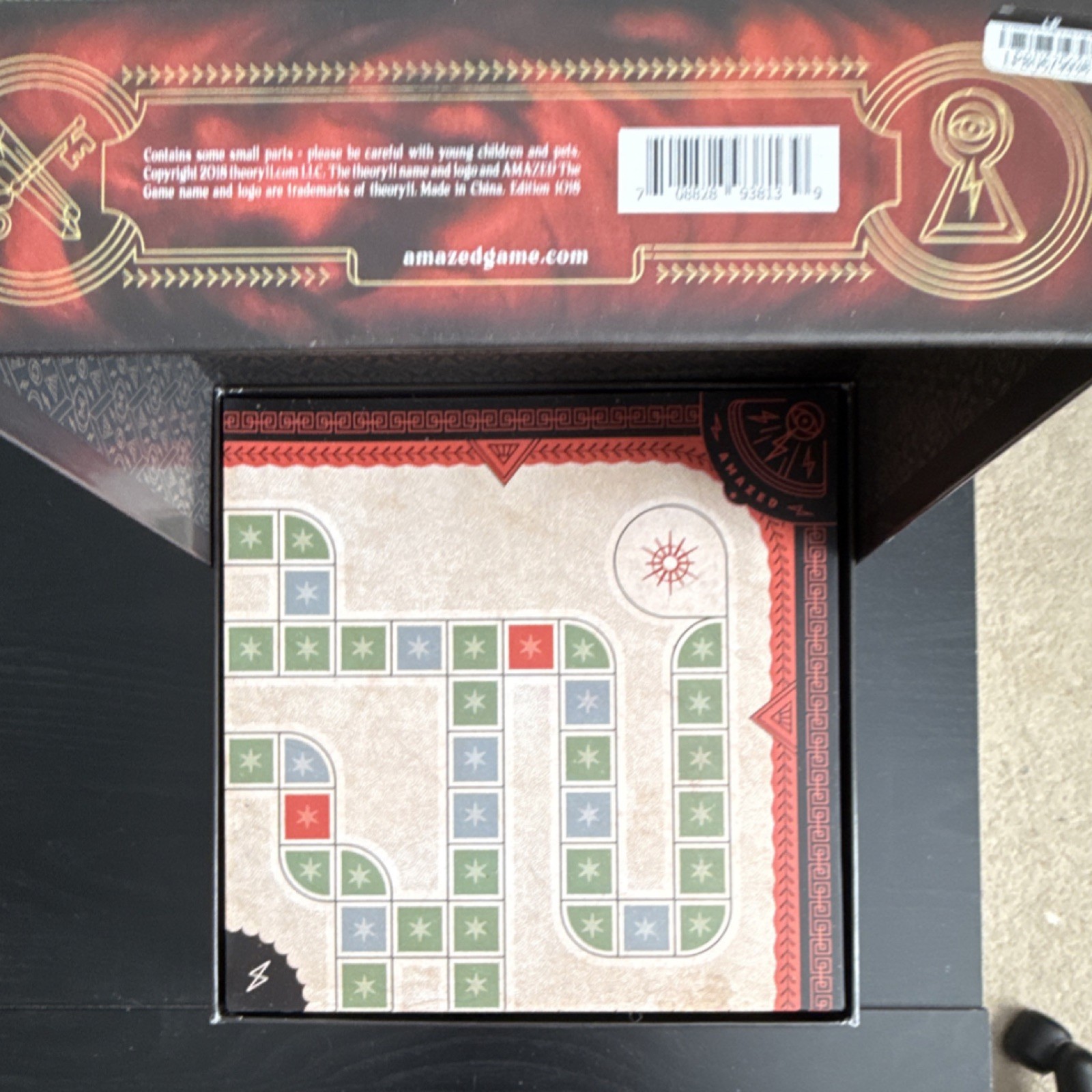 Theory11 Amazed The Game Board Game Puzzles Riddles Strategy Ages 14+ 2 Players