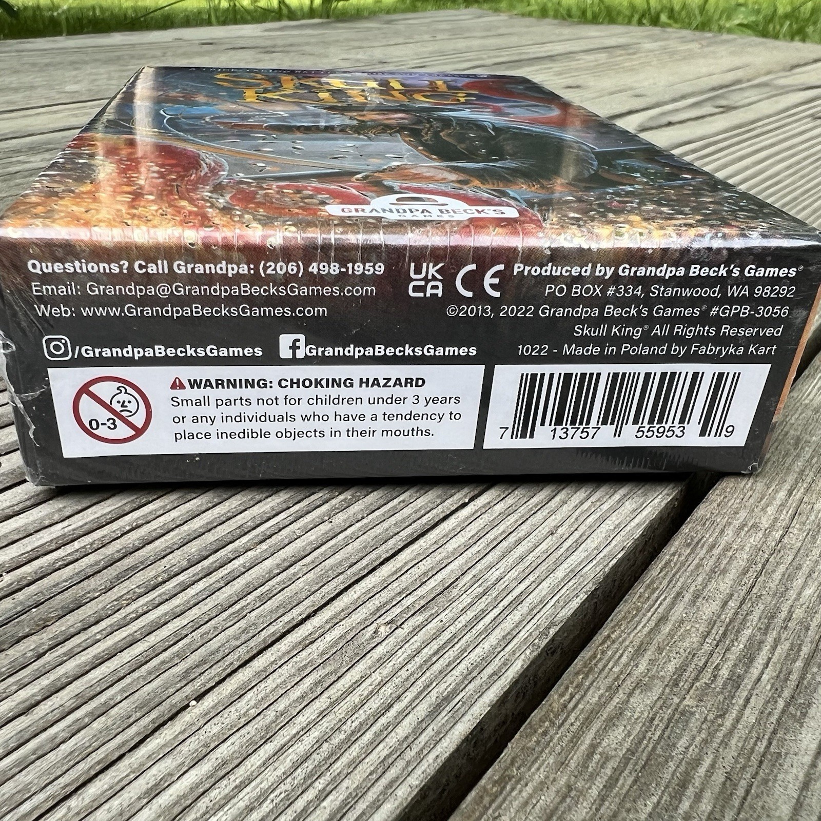 Skull King Card Game Grandpa Beck’s Games Sealed