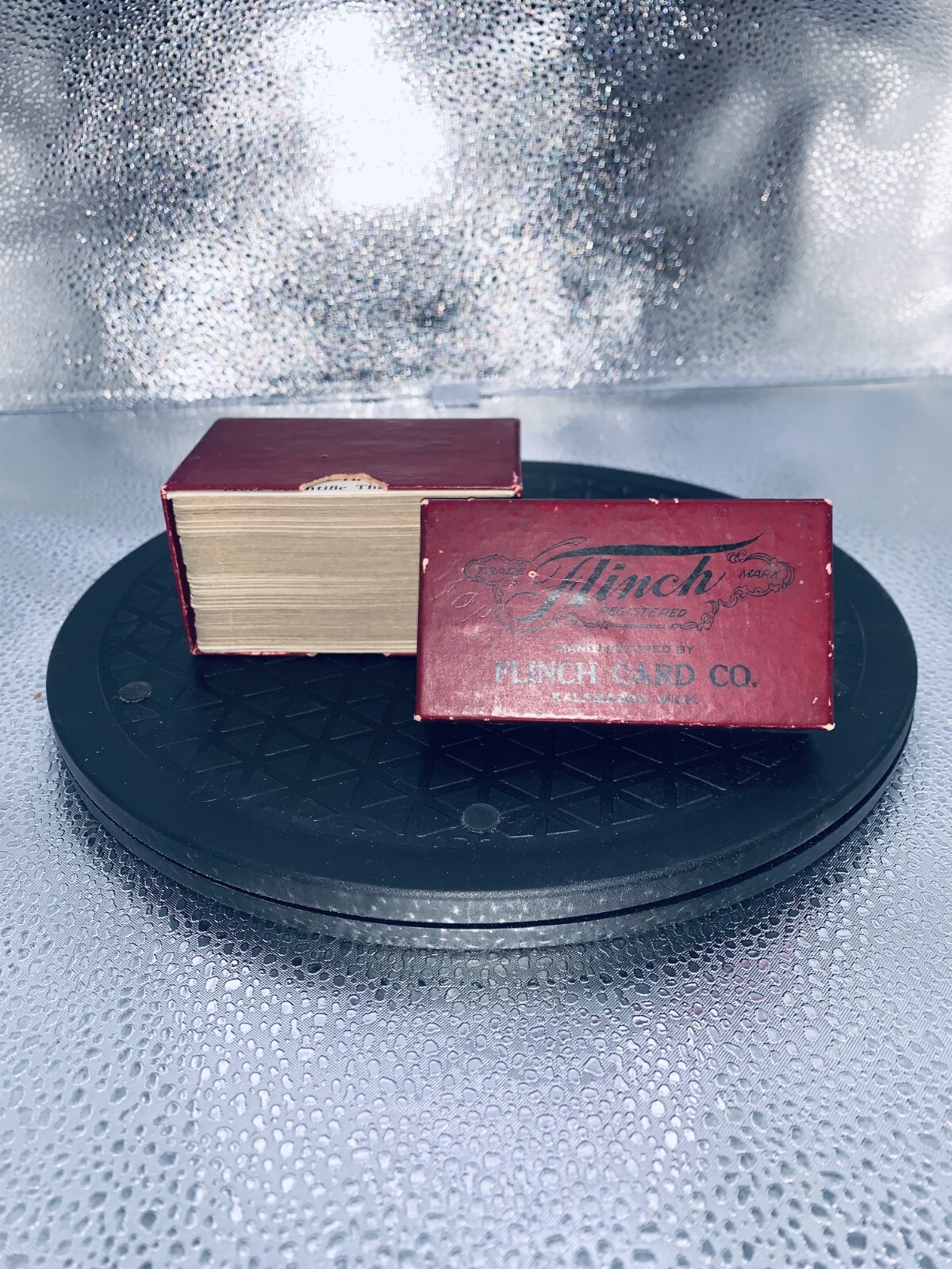 Vintage 1913 Flinch Card Game ~The Acme Of Parlor Games with Original Box