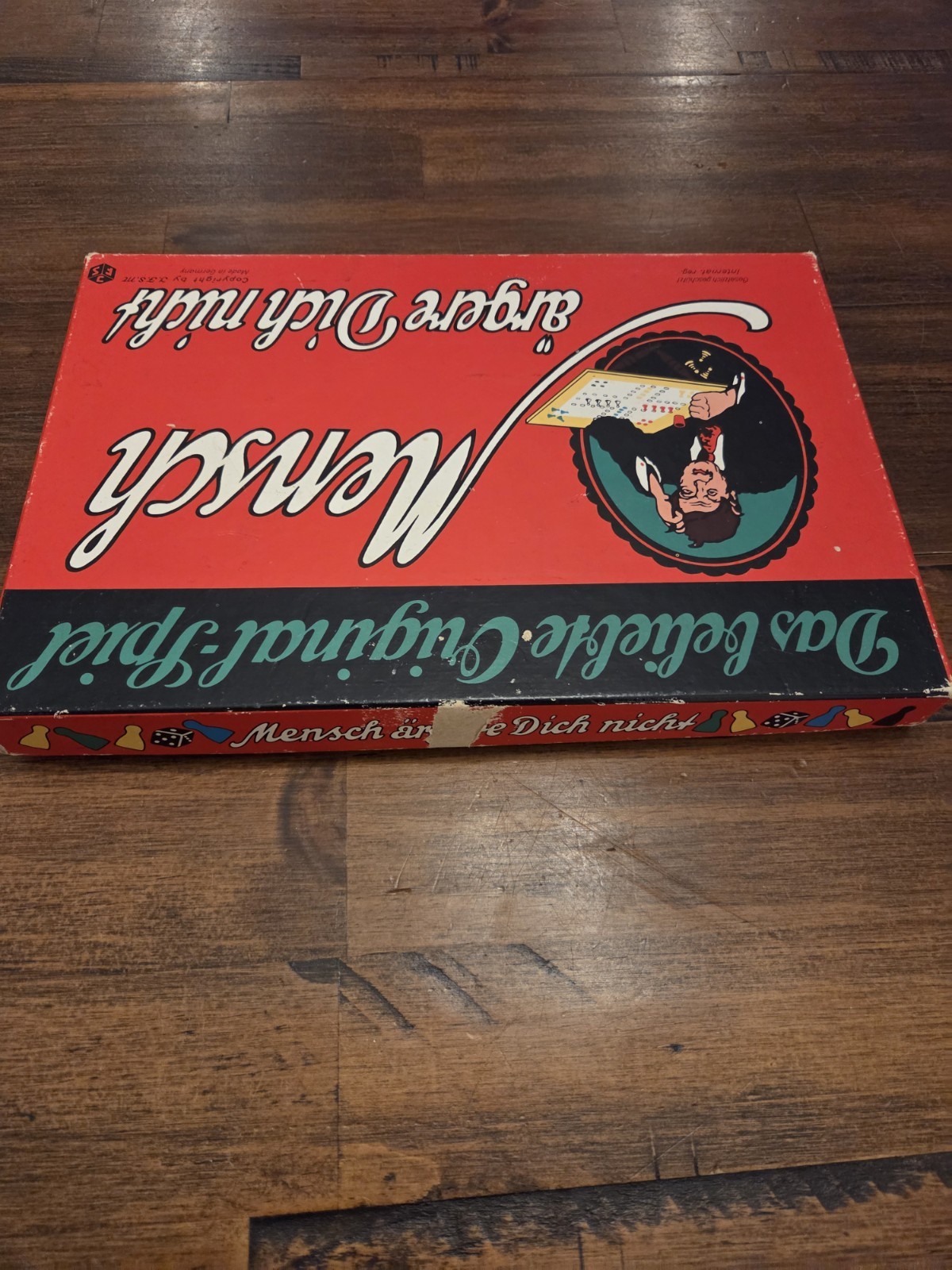Vint Mensch Schmidt Spielregel Board Game Mensch Ärgere Dich Nicht Germany
