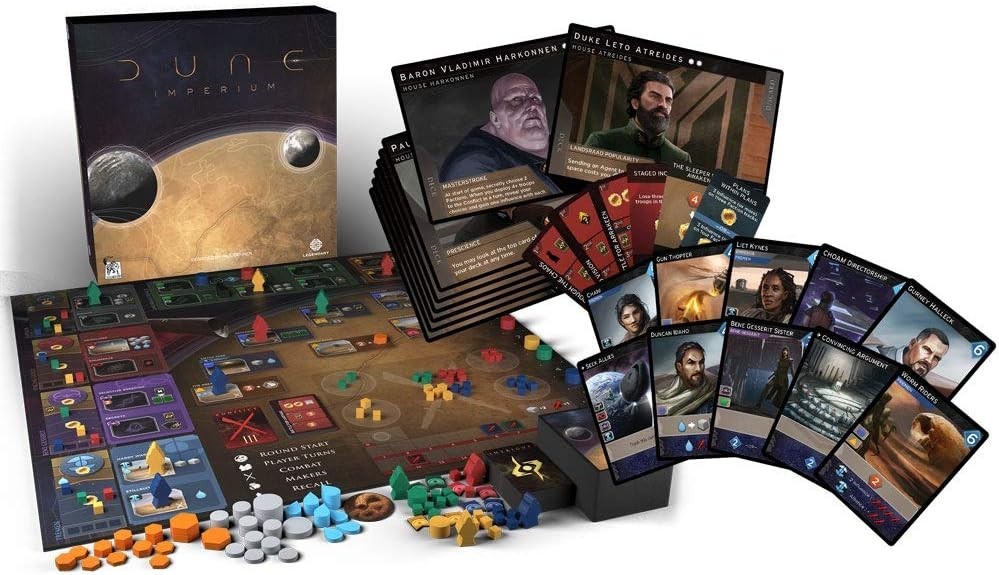 Dune: Imperium – Deck-Building Adventure for Teens & Adults, 120 Minutes
