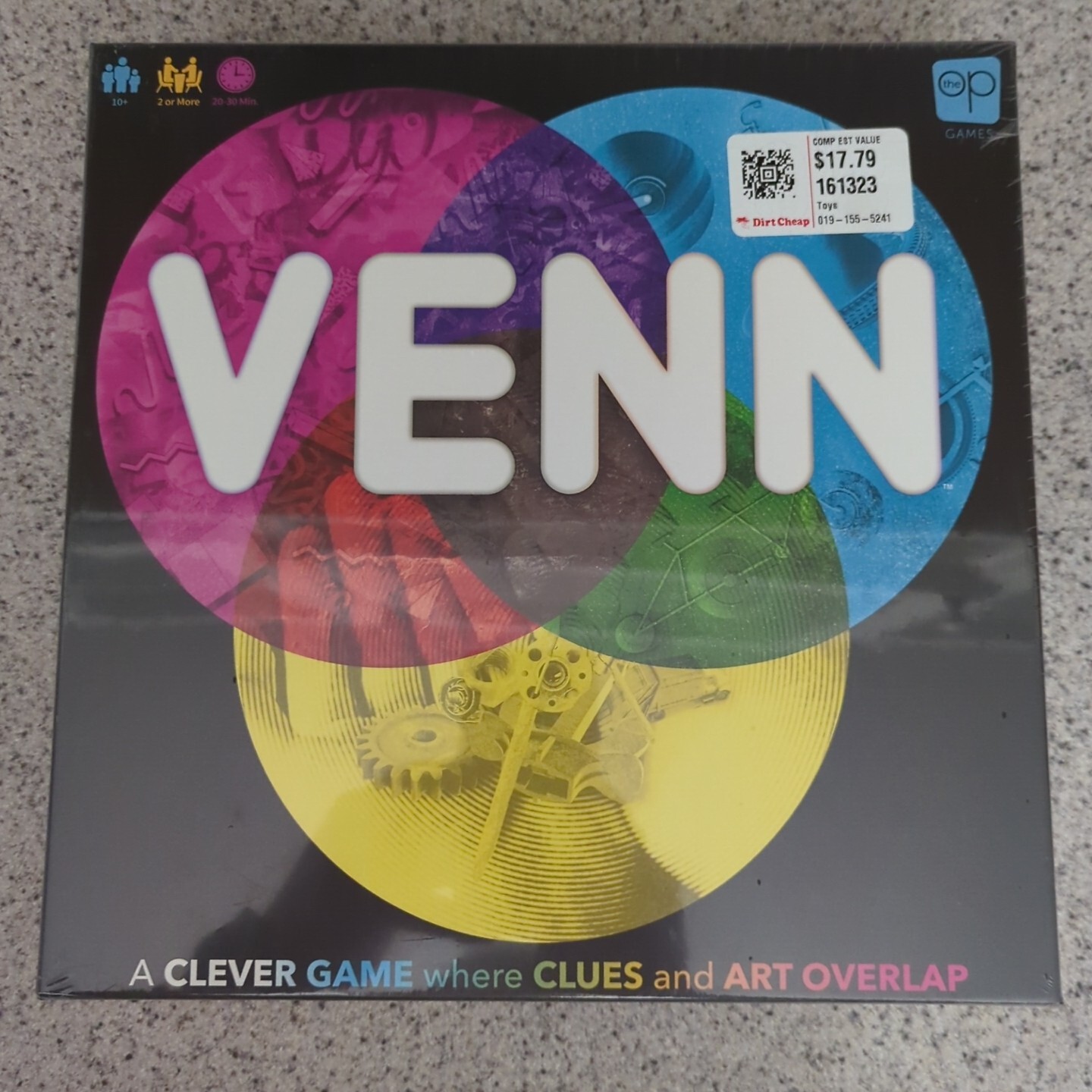 Venn Party Game By The OP Games USAopoly Inc. Brand New/Sealed Free Shipping!
