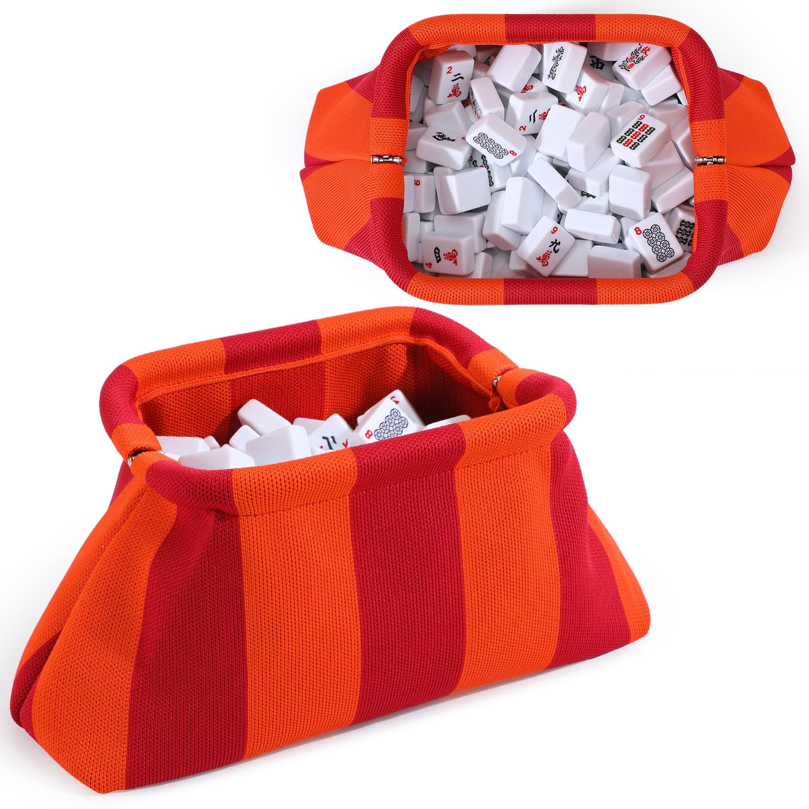 Mahjong Tile Bag Mahjong Empty Bag Crochet Purses Mah Jong and Gift for Game …