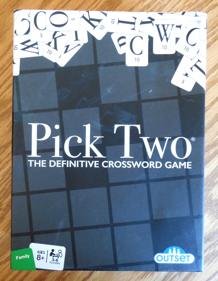 NEW Outset Games “Pick Two” The Definitive Crossword Game 3-6 Players Age 8+