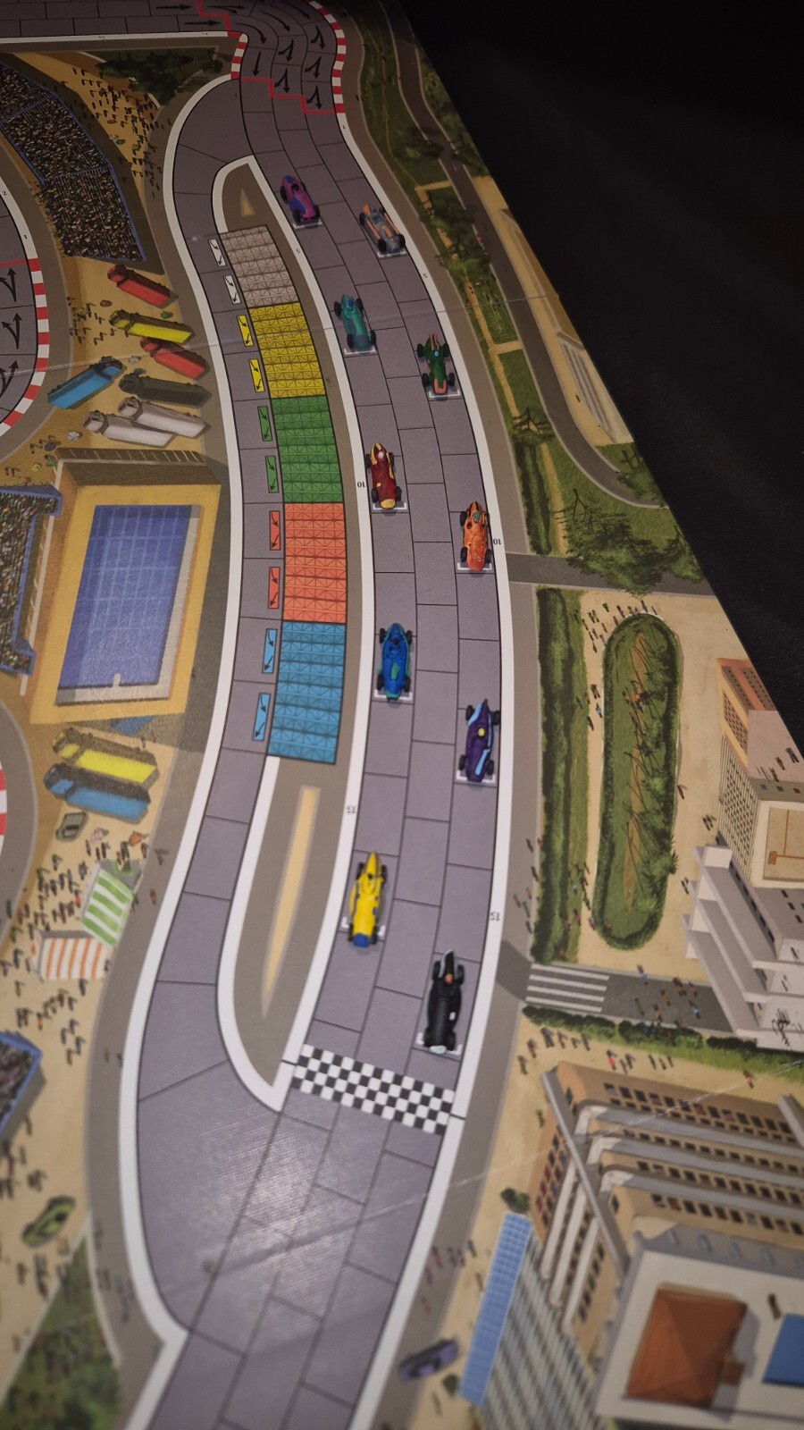 Formula D 10 painted F1 miniature cars / 10 cars F1 (20mm) painted