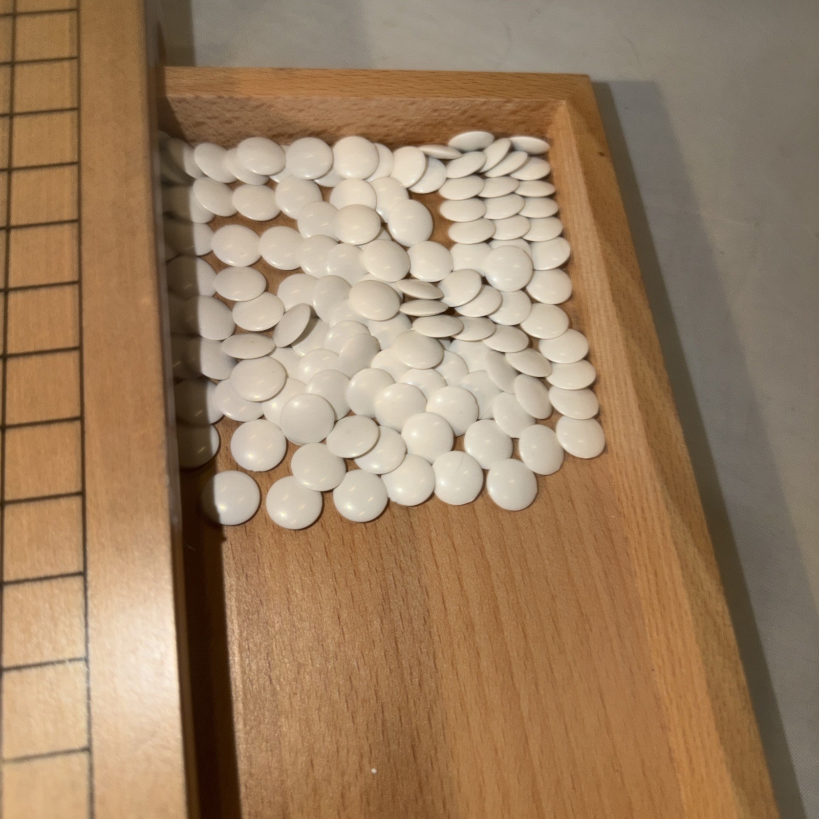 WE Games Wood GO Set with Pull Out Drawers -12 in. No Instructions