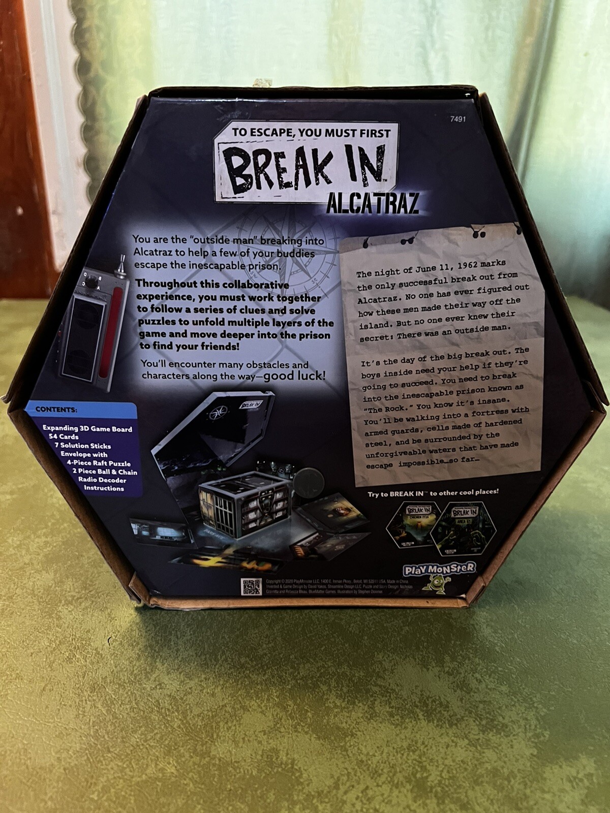 Play Monster Board Game Break In™ Alcatraz GUC