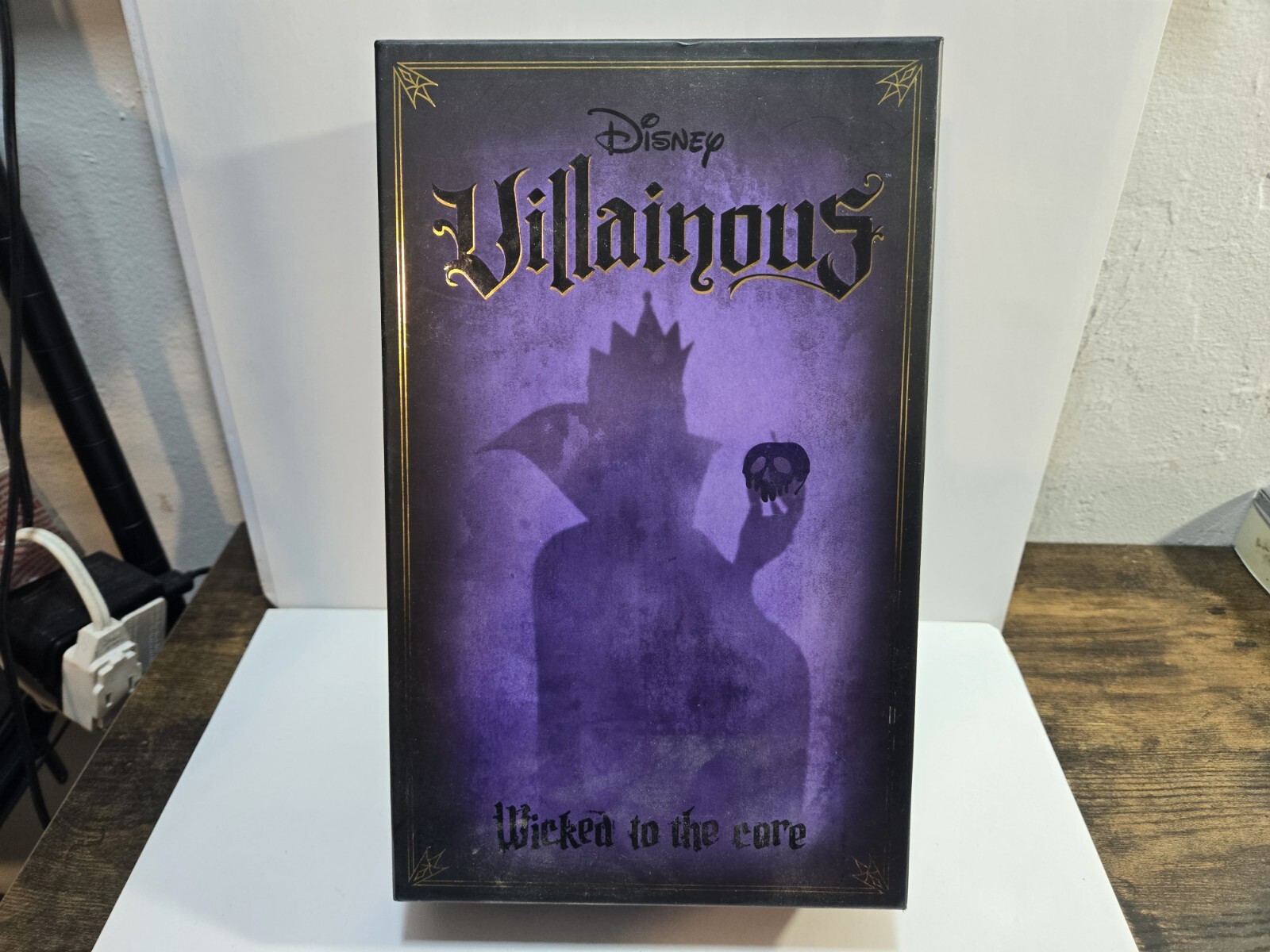 Disney Villainous Wicked to The Core Game Open Box Complete