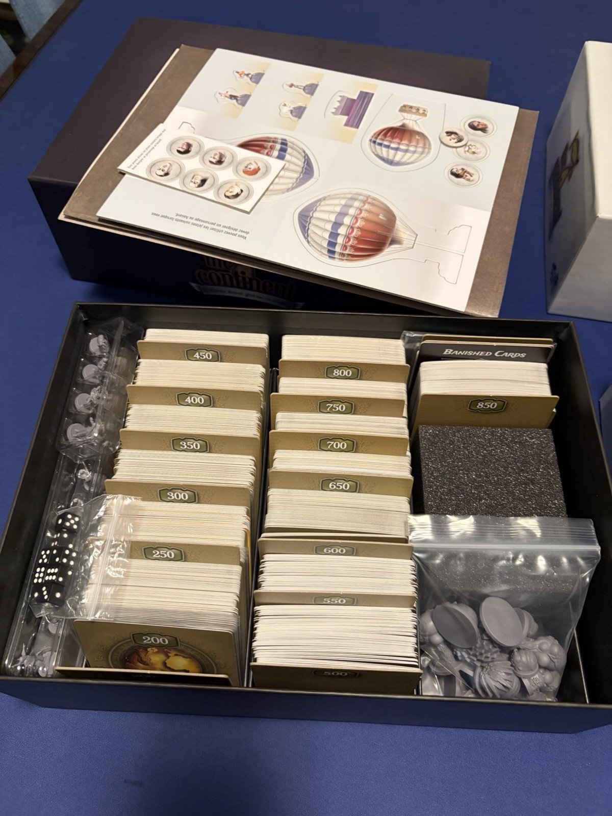 7th Continent Kickstarter Base And What Goes Up Boxes Serious Poulp 2nd Edition