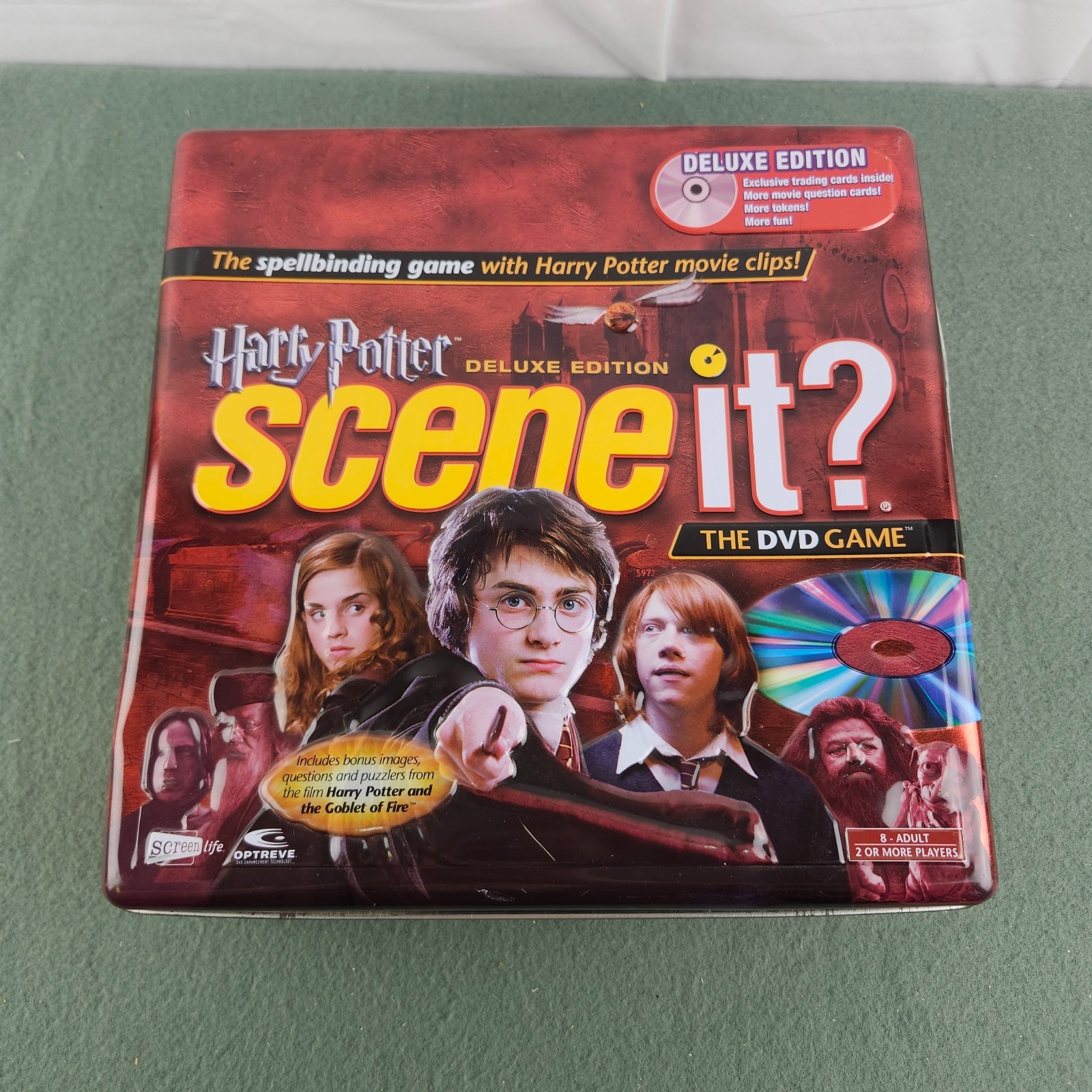 Harry Potter Scene it? Deluxe Edition DVD Game Collectors Tin Box Complete