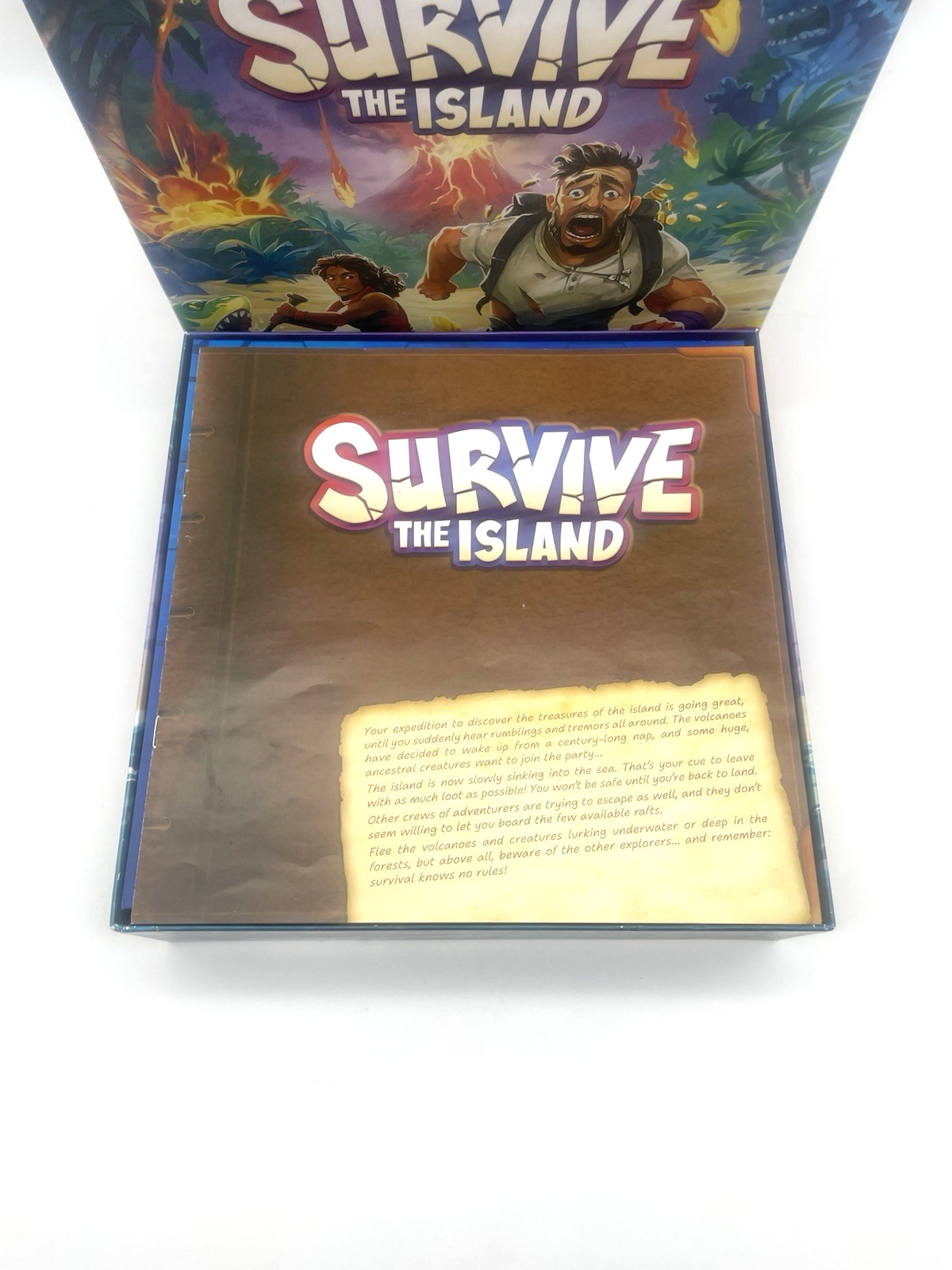 Survive The Island Board Game 2024 Zygomatic Asmodee 100% Complete
