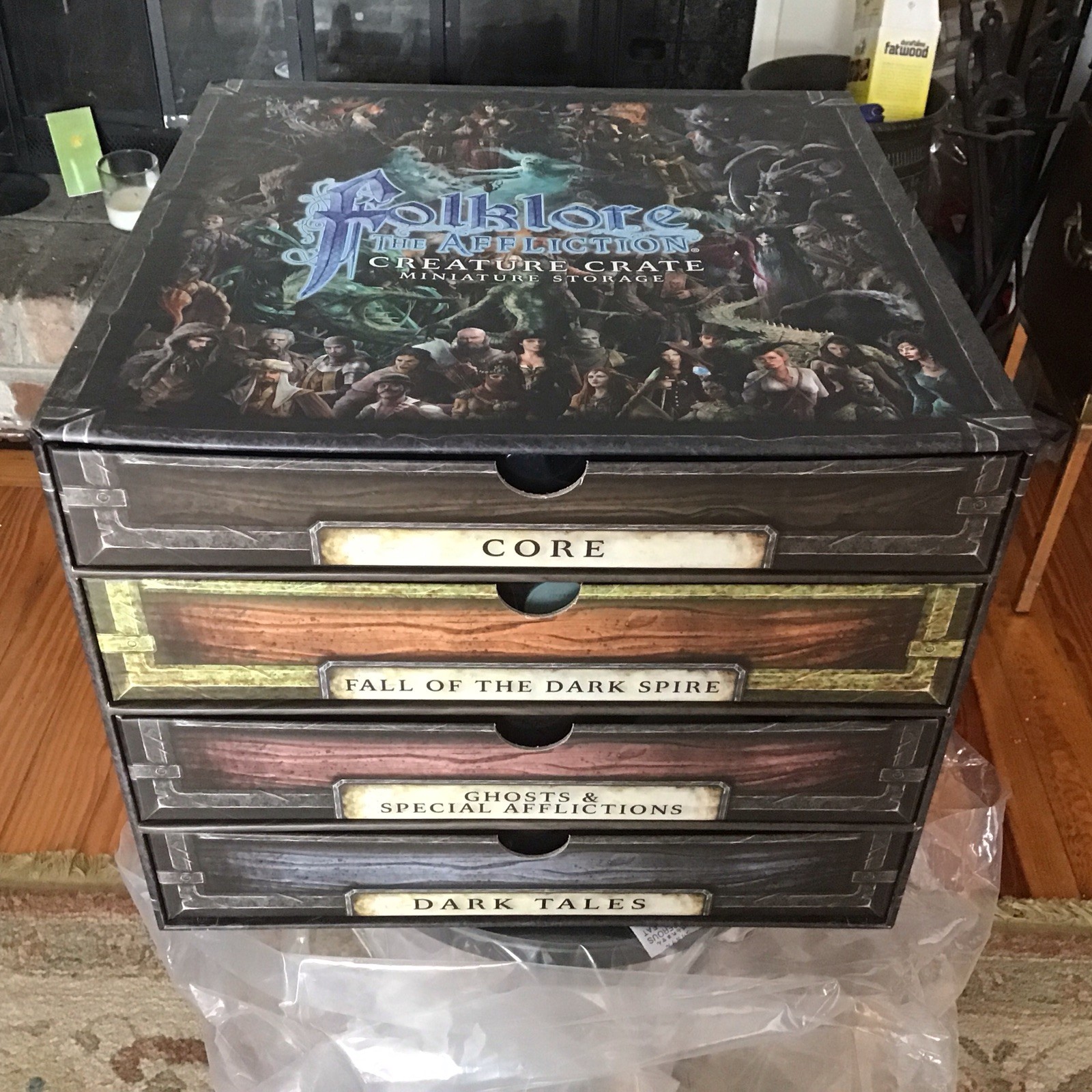 Folklore The Affliction Creature Crate + Miniatures For Fall Of Spire Expansion